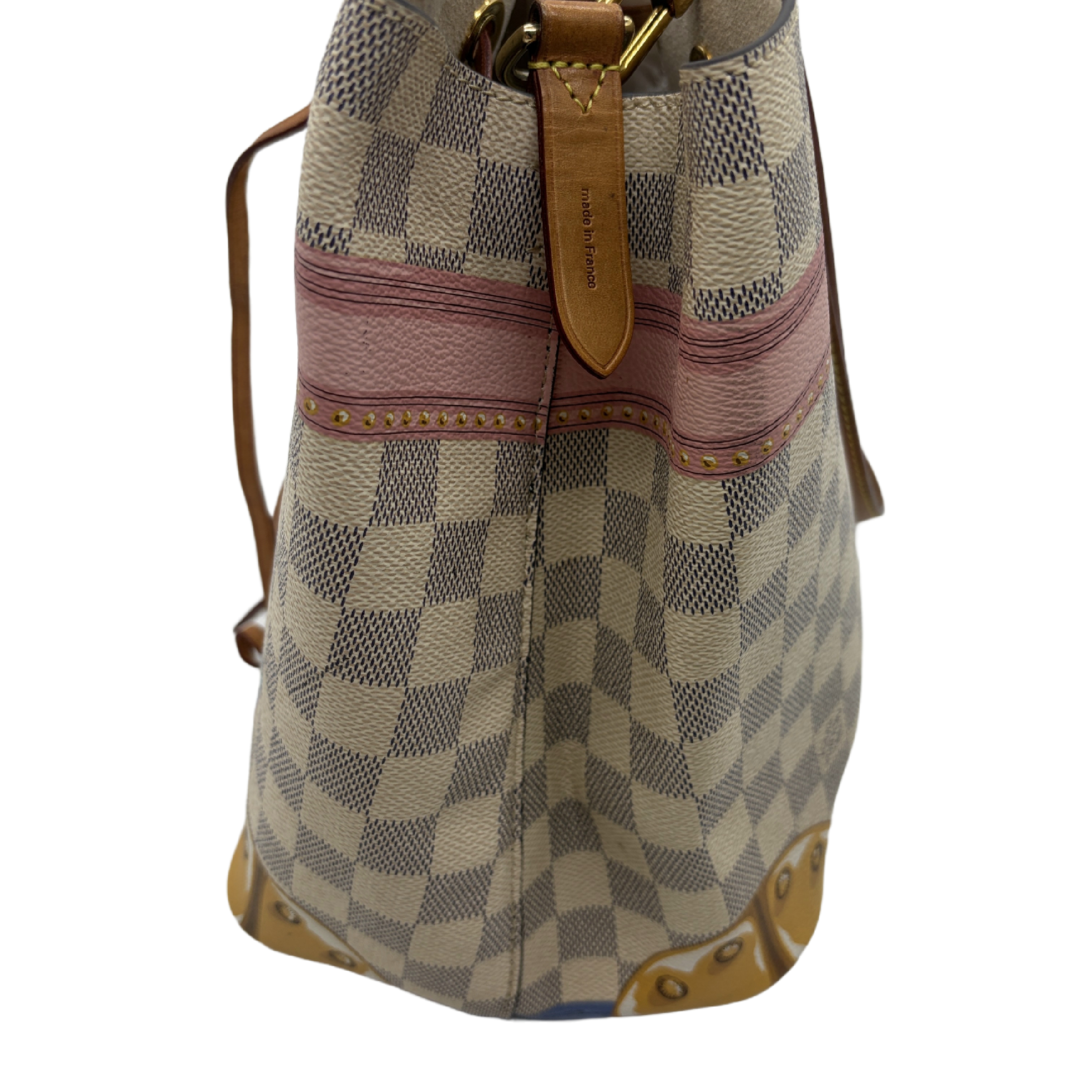 NeoNoe Damier Azur Summer Trunk Shoulder Bag — view 4