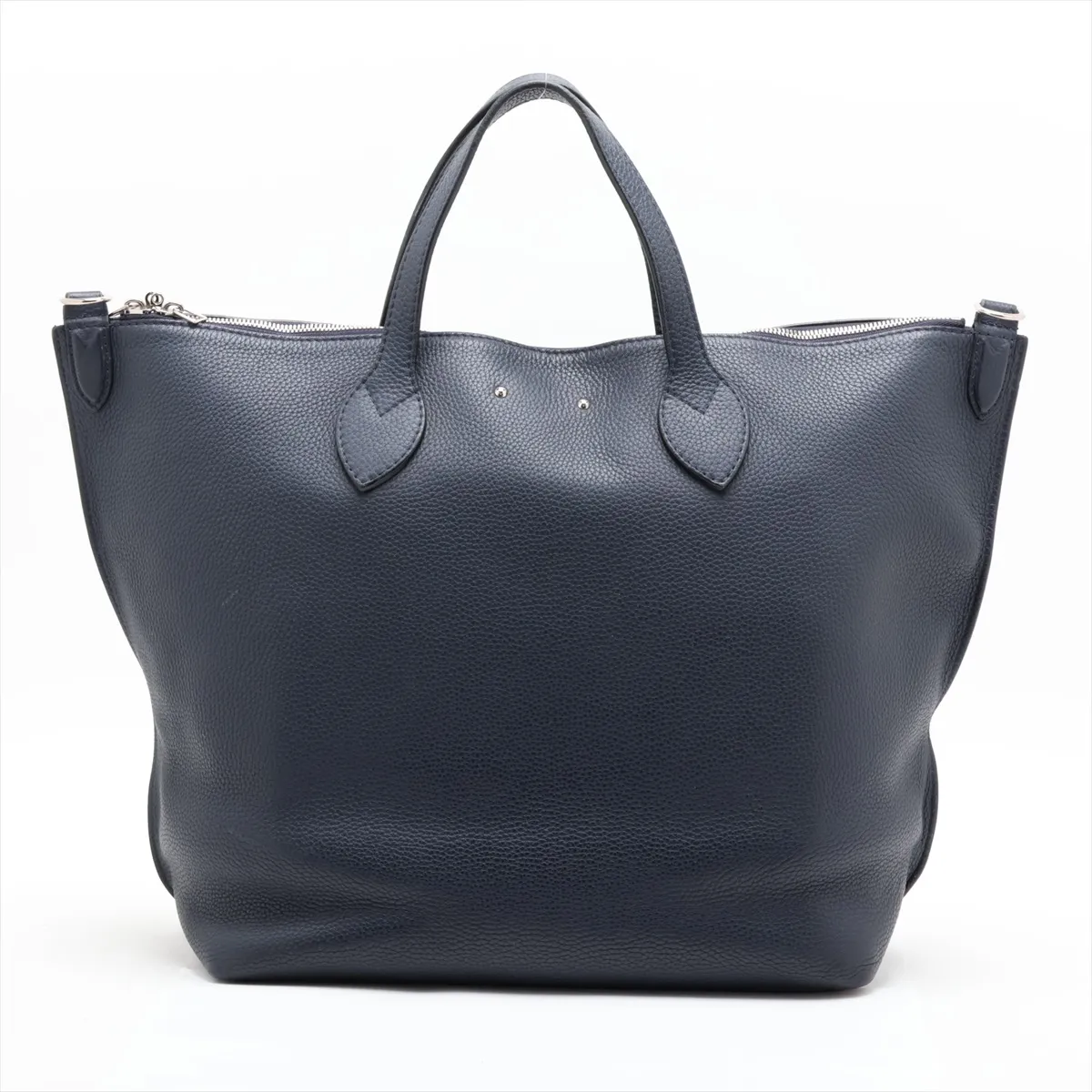 LV Circle Eastside Zipped Tote M53436 UB1137 Navy, no pull tab, RFID detected. — view 2