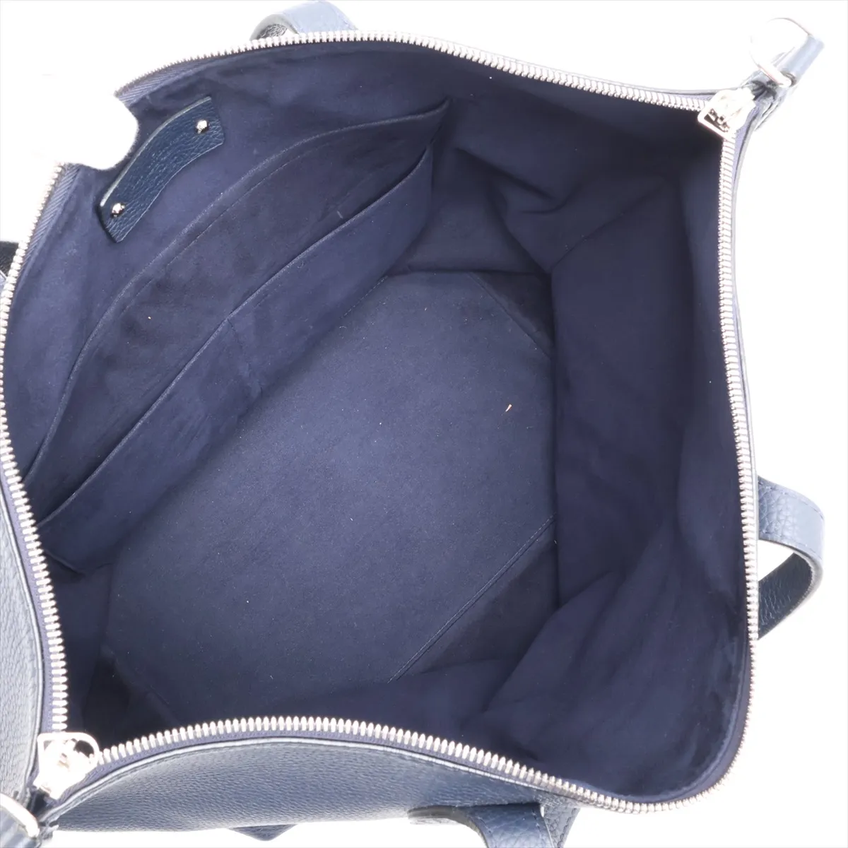 LV Circle Eastside Zipped Tote M53436 UB1137 Navy, no pull tab, RFID detected. — view 8