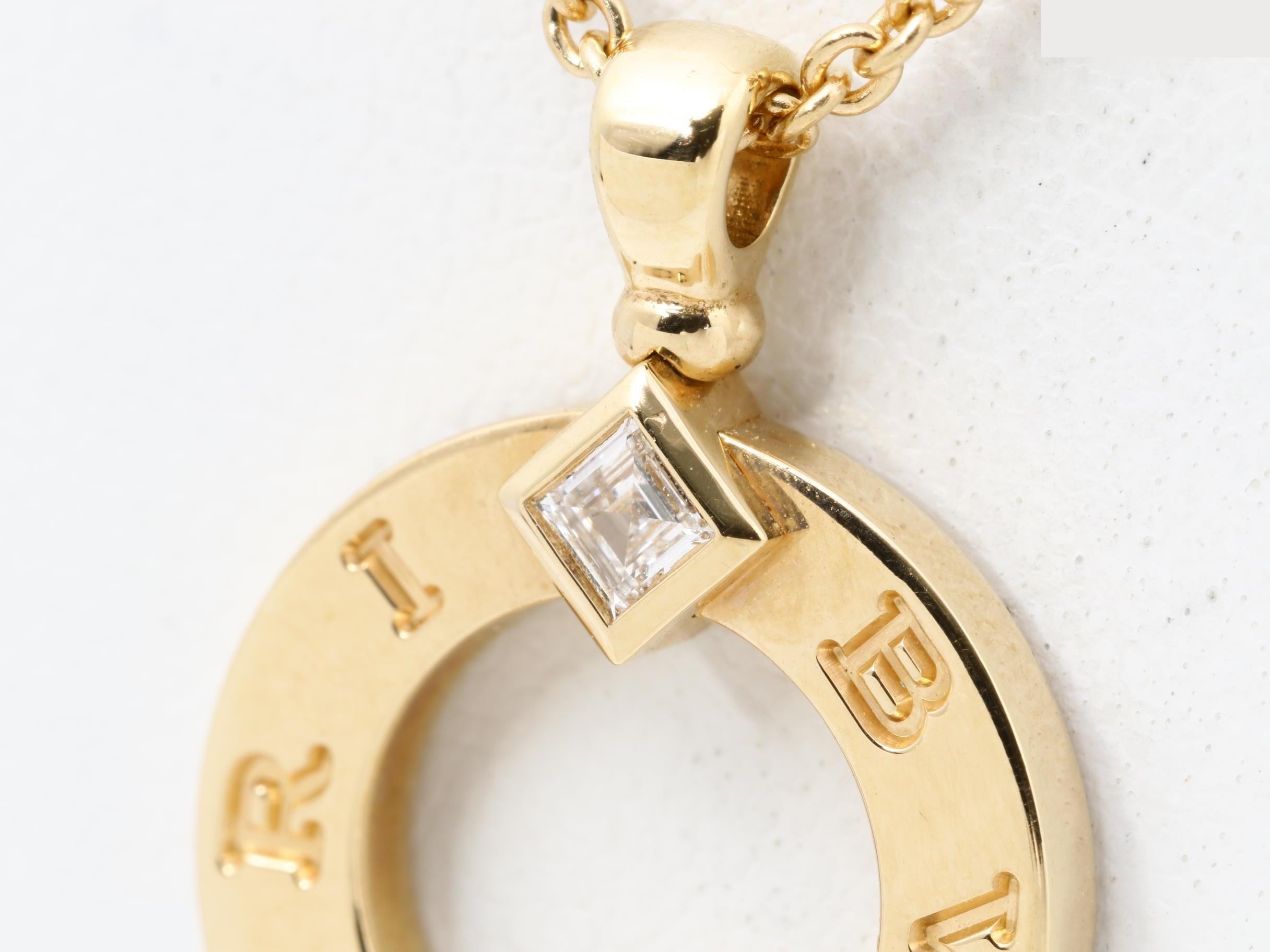 PG necklace, Au750, 9.0g, chain approximately 45cm — view 3