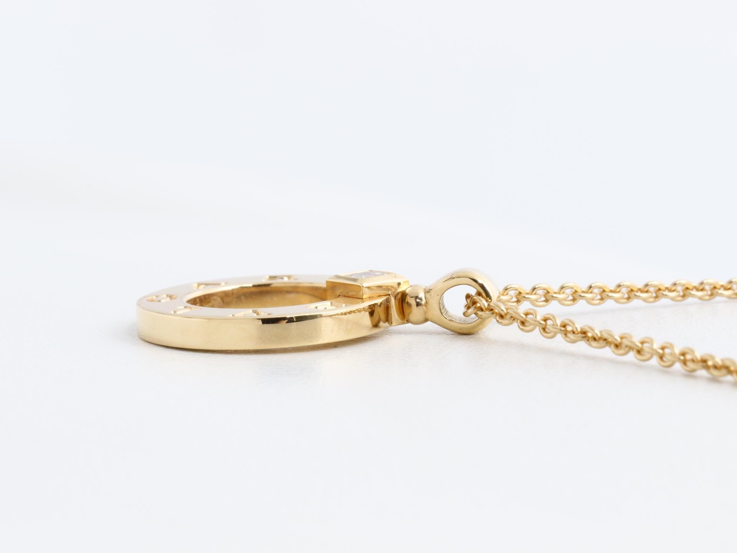 PG necklace, Au750, 9.0g, chain approximately 45cm — view 4