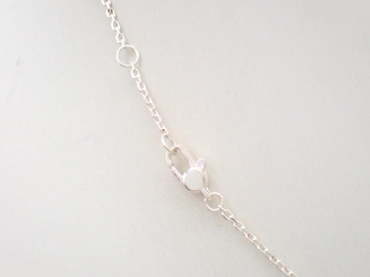 Heart G Necklace, 925 sterling silver, 8.2g, chain approximately 40cm — view 2