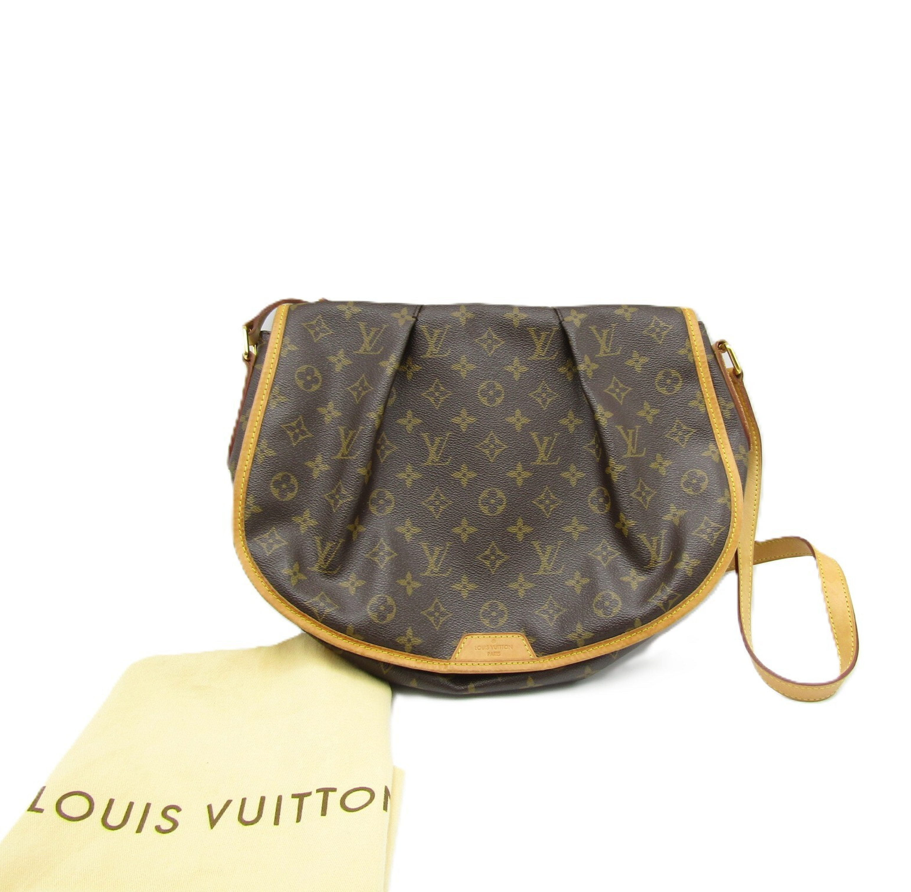 LV Monogram Menilmontant MM M40473 Gold Hardware Shoulder Bag