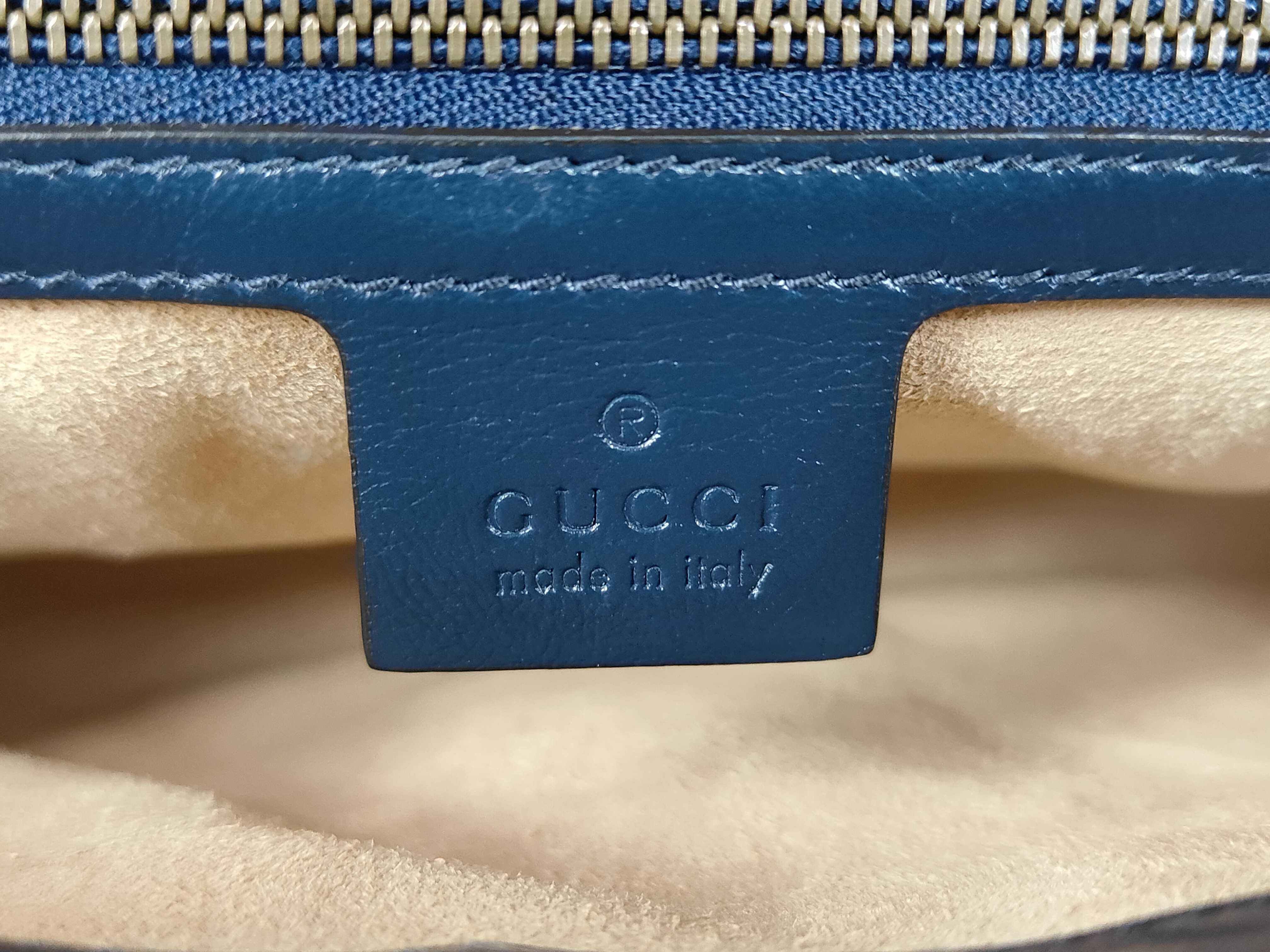 GG Marmont White Medium Shoulder Bag — view 11
