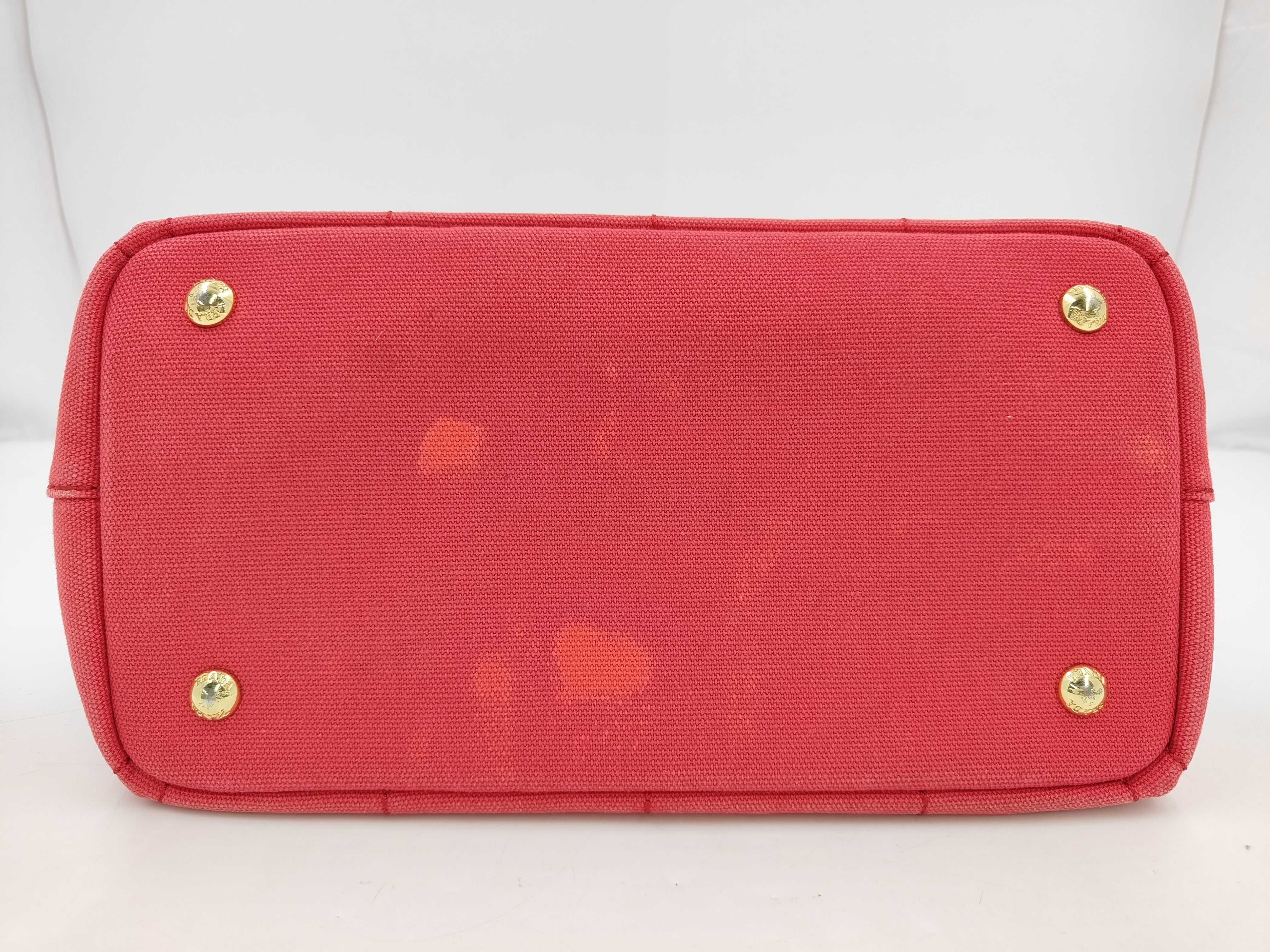 BN1877 Canvas Canapa Tote Pink Tote Bag — view 3