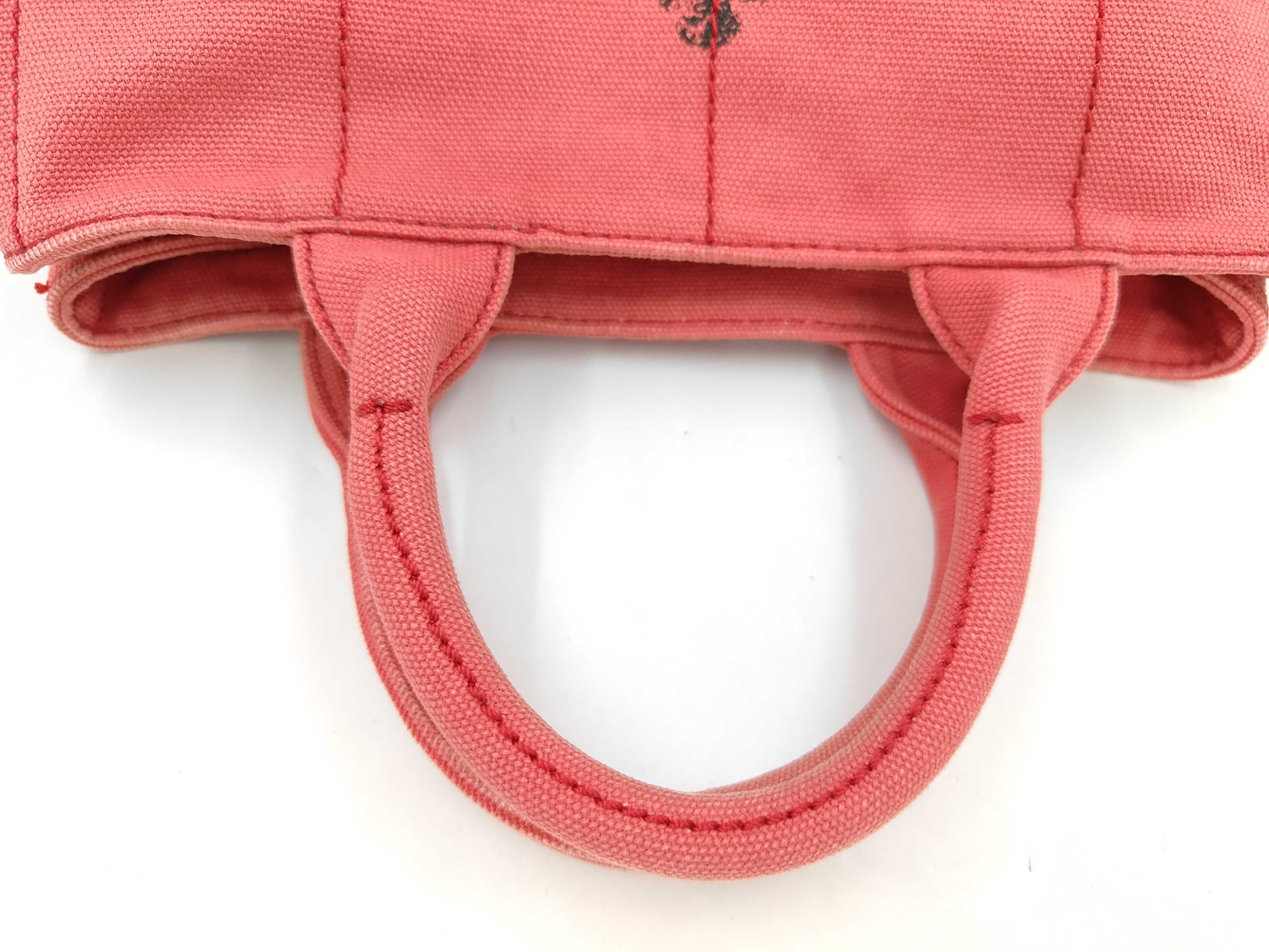 BN1877 Canvas Canapa Tote Pink Tote Bag — view 5