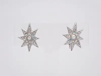 Star Rhinestone Earrings