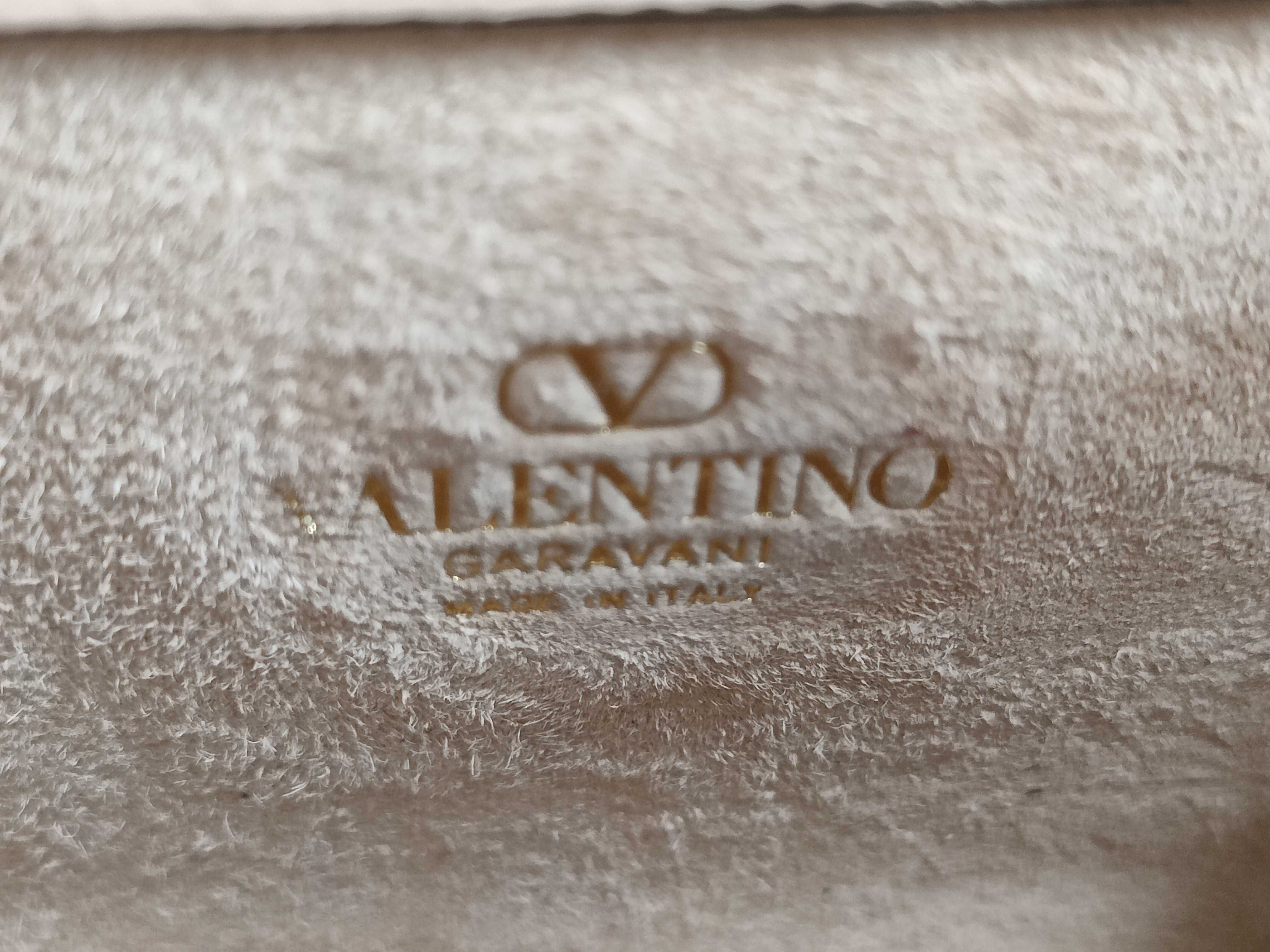 V-Sling Embroidered Leather x Crystal 2-Way Handbag — view 12