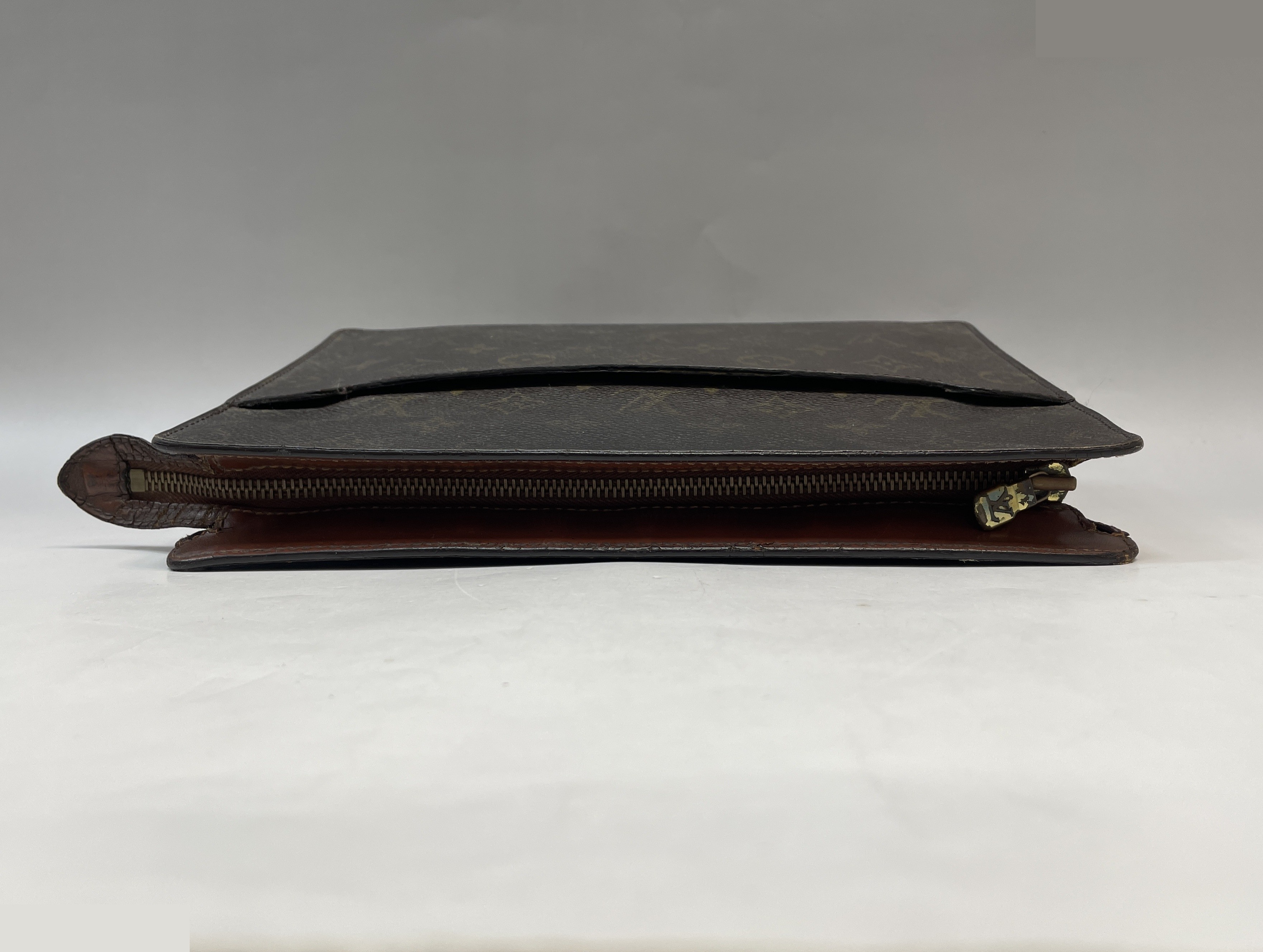 Monogram Pochette Homme Second Bag, Brown — view 4