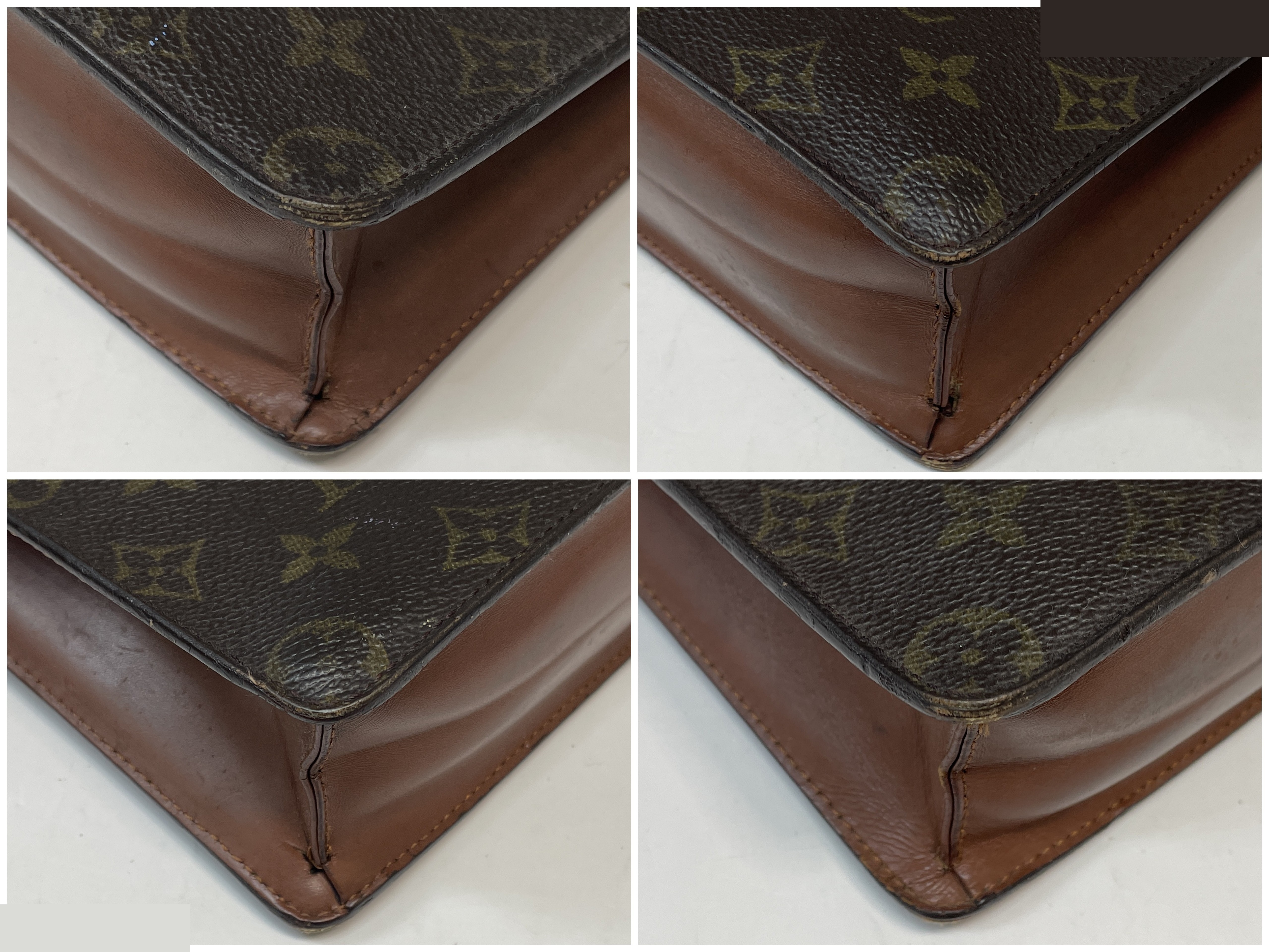 Monogram Pochette Homme Second Bag, Brown — view 6