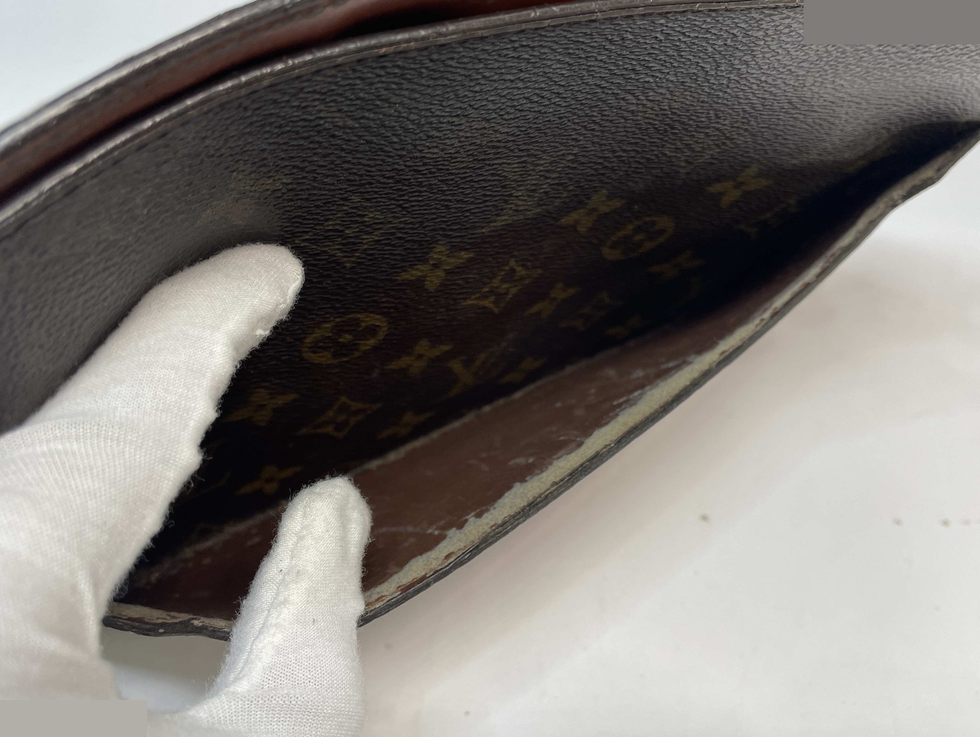 Monogram Pochette Homme Second Bag, Brown — view 8