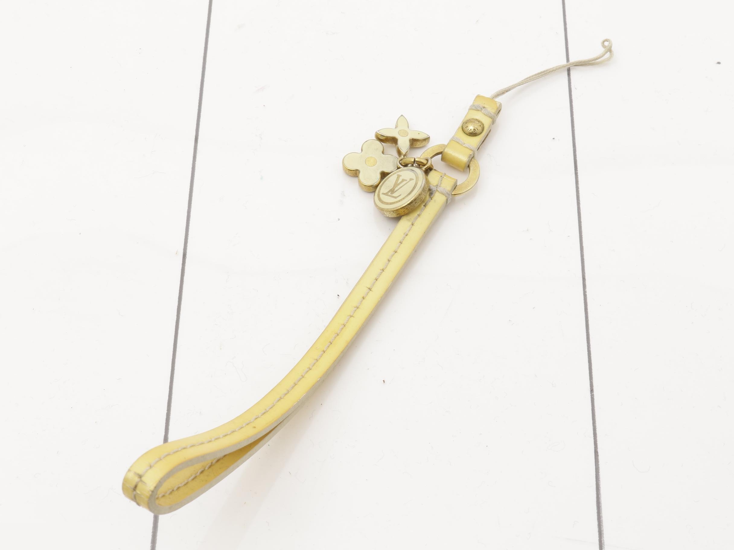 Set of 3: Handle, strap, and bag charm (ostrich leather) — view 3