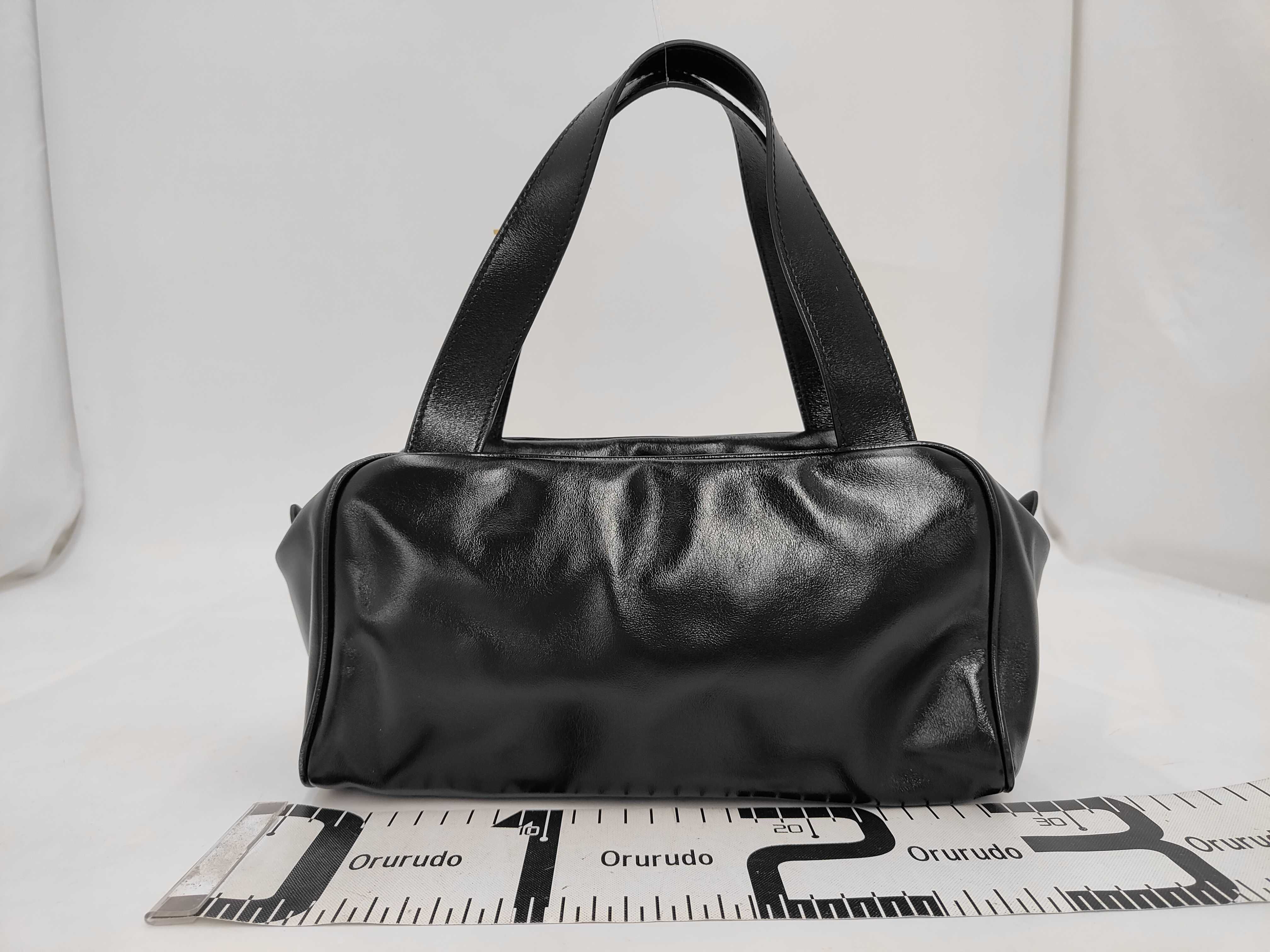 Bowling Bag, Black Handbag — view 2
