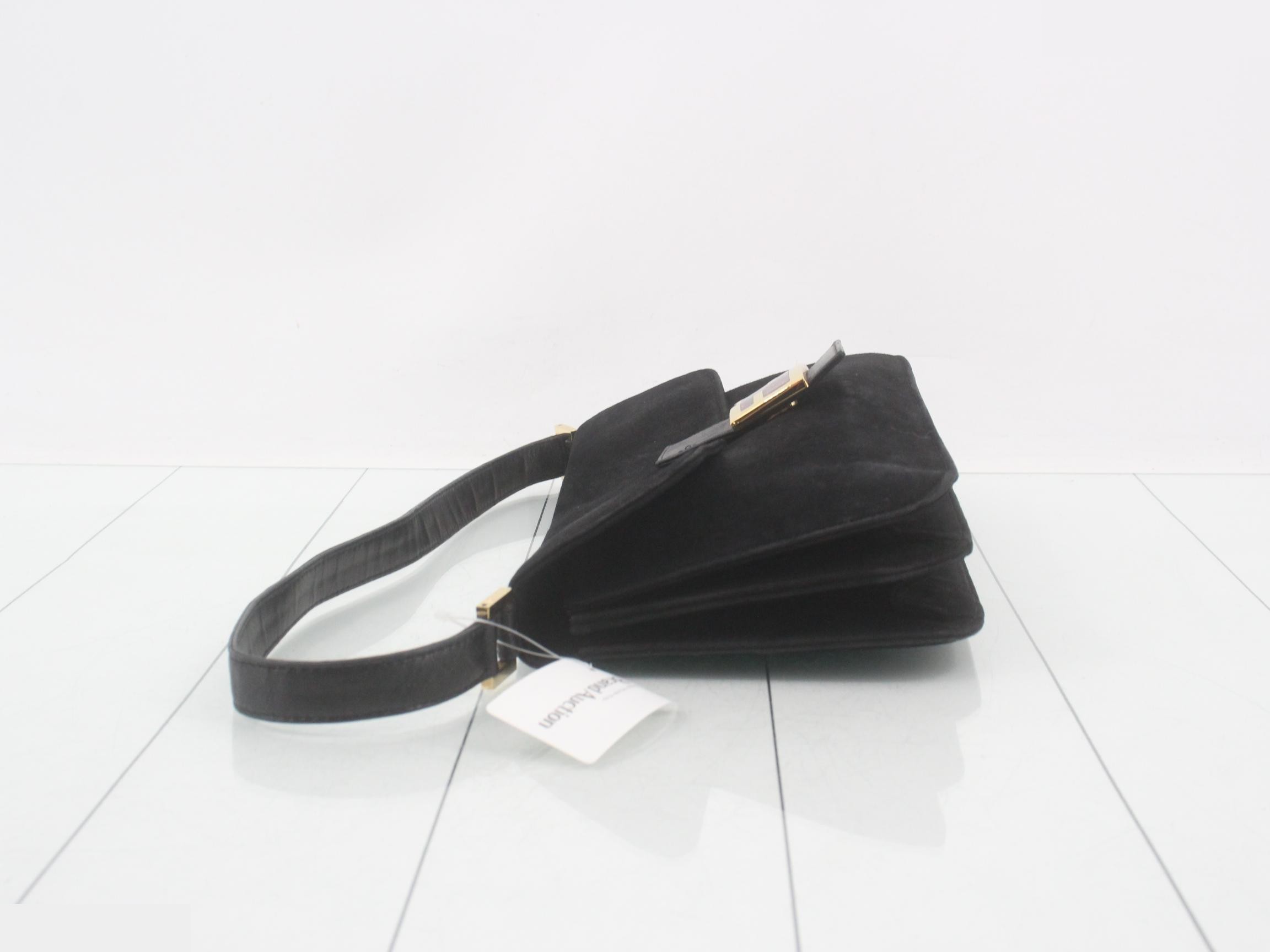Mamma Bucket Suede Shoulder Bag — view 4