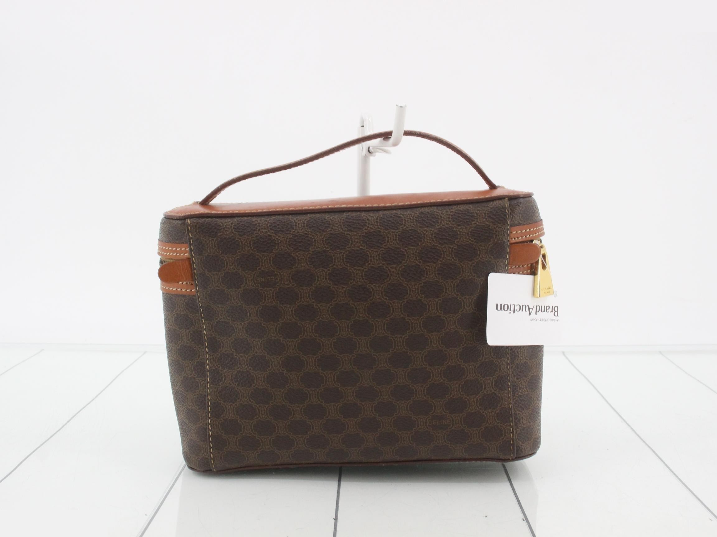 Macadam vanity bag brown PVC — view 2