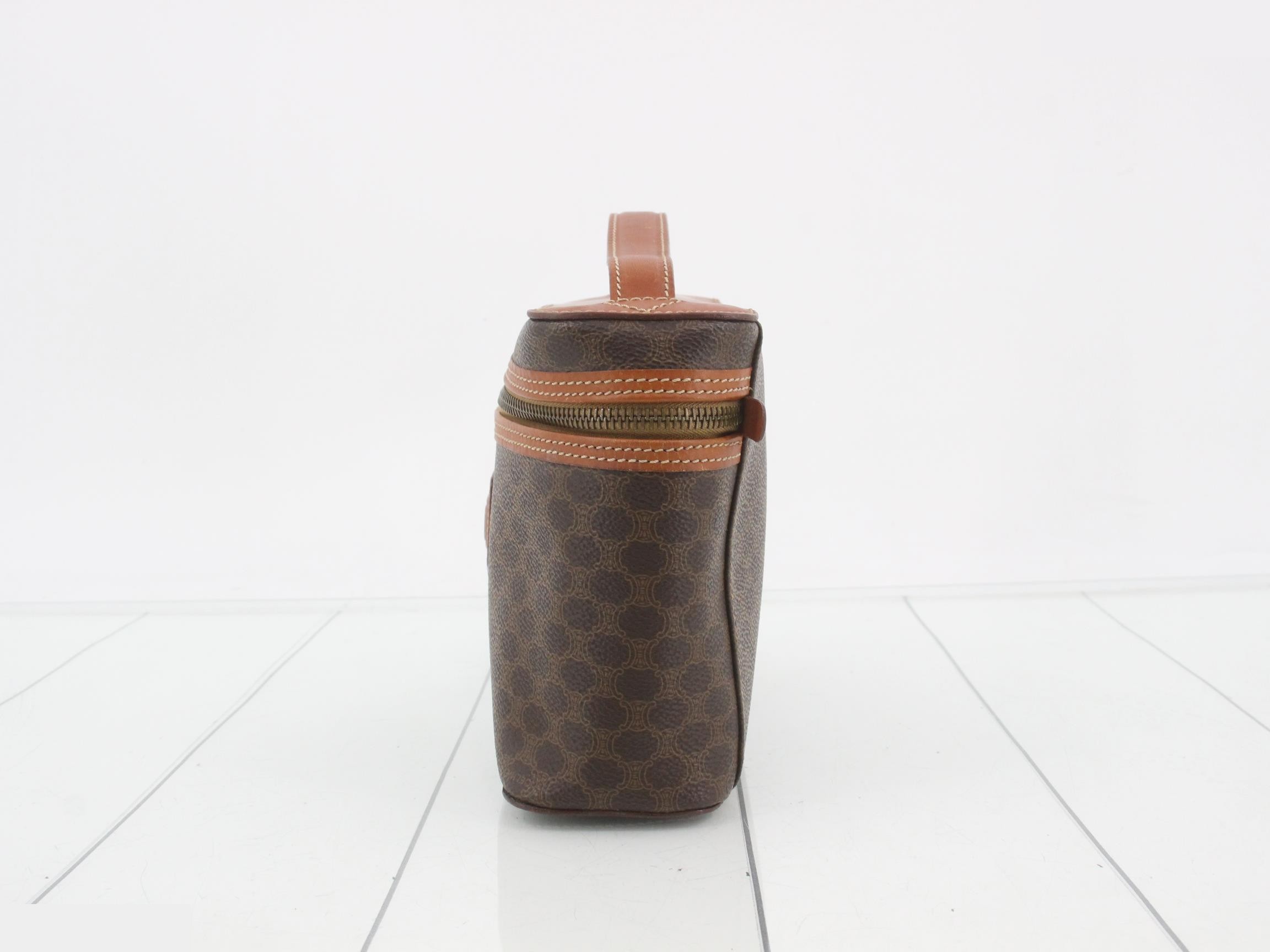 Macadam vanity bag brown PVC — view 3