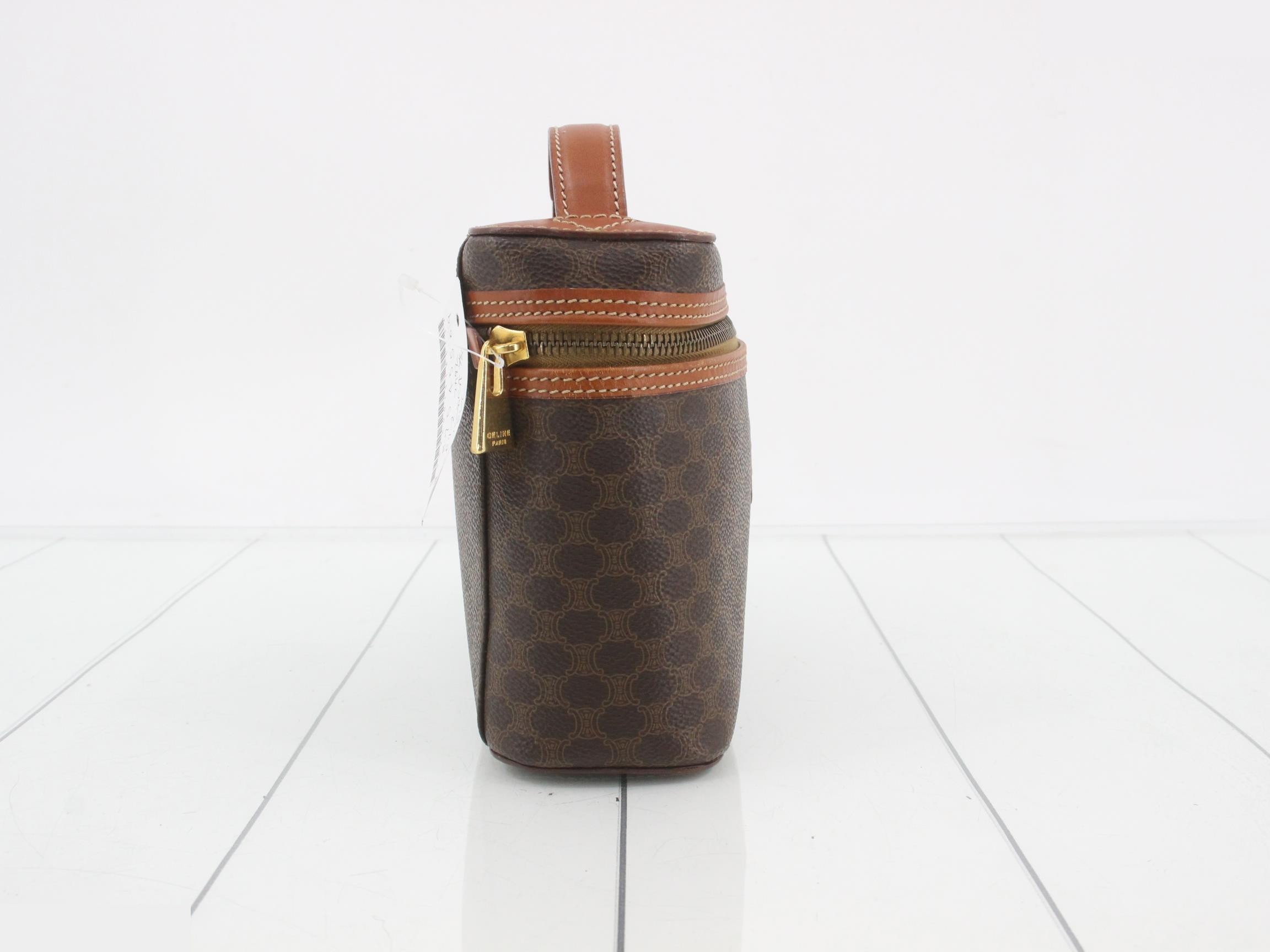 Macadam vanity bag brown PVC — view 4
