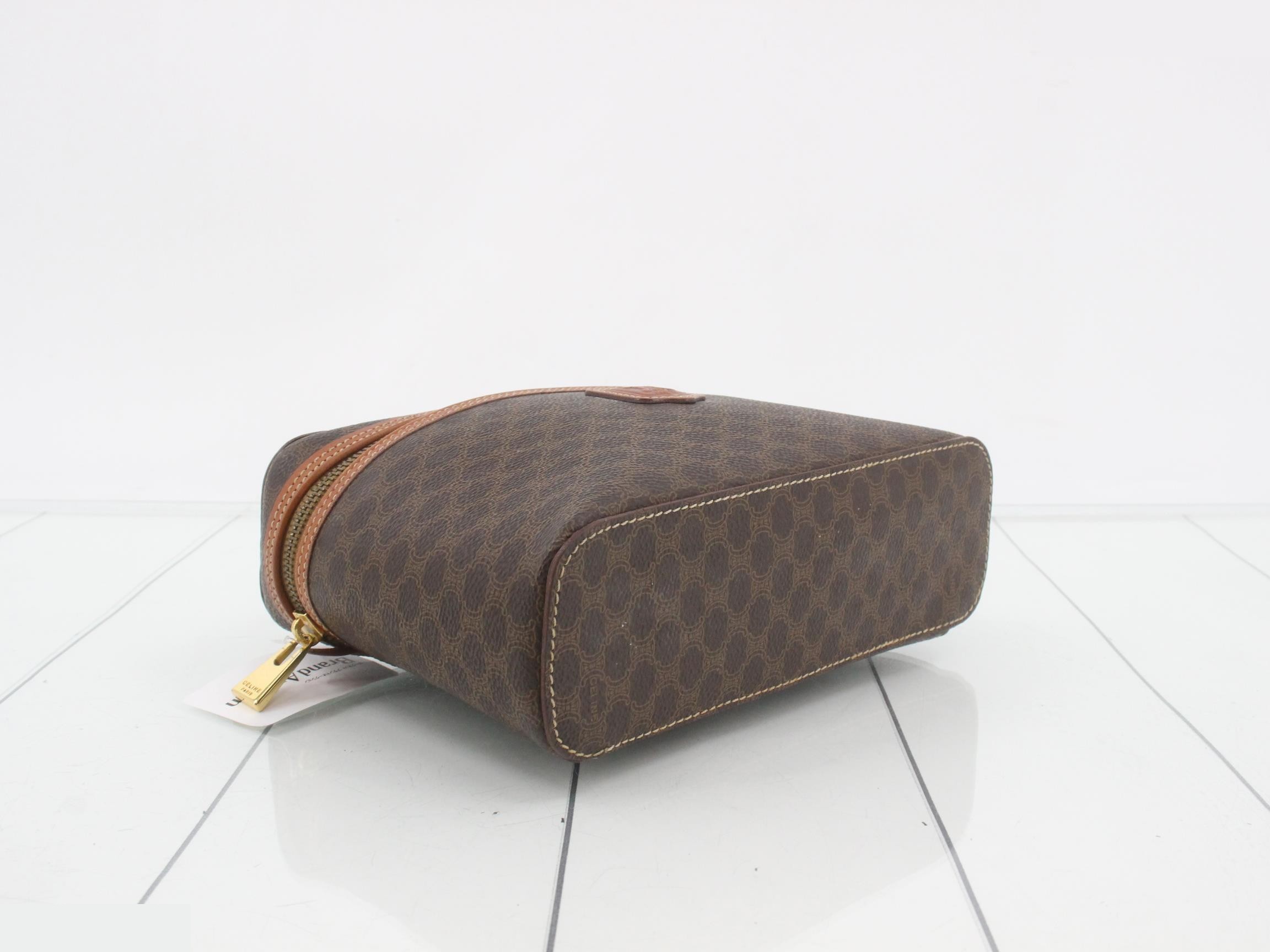 Macadam vanity bag brown PVC — view 5