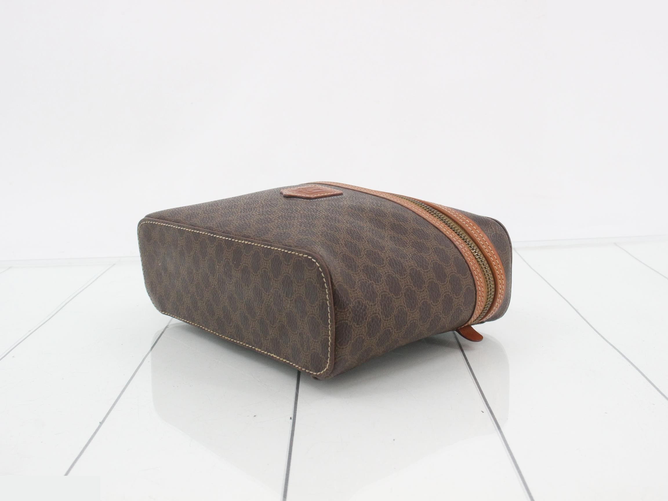 Macadam vanity bag brown PVC — view 6