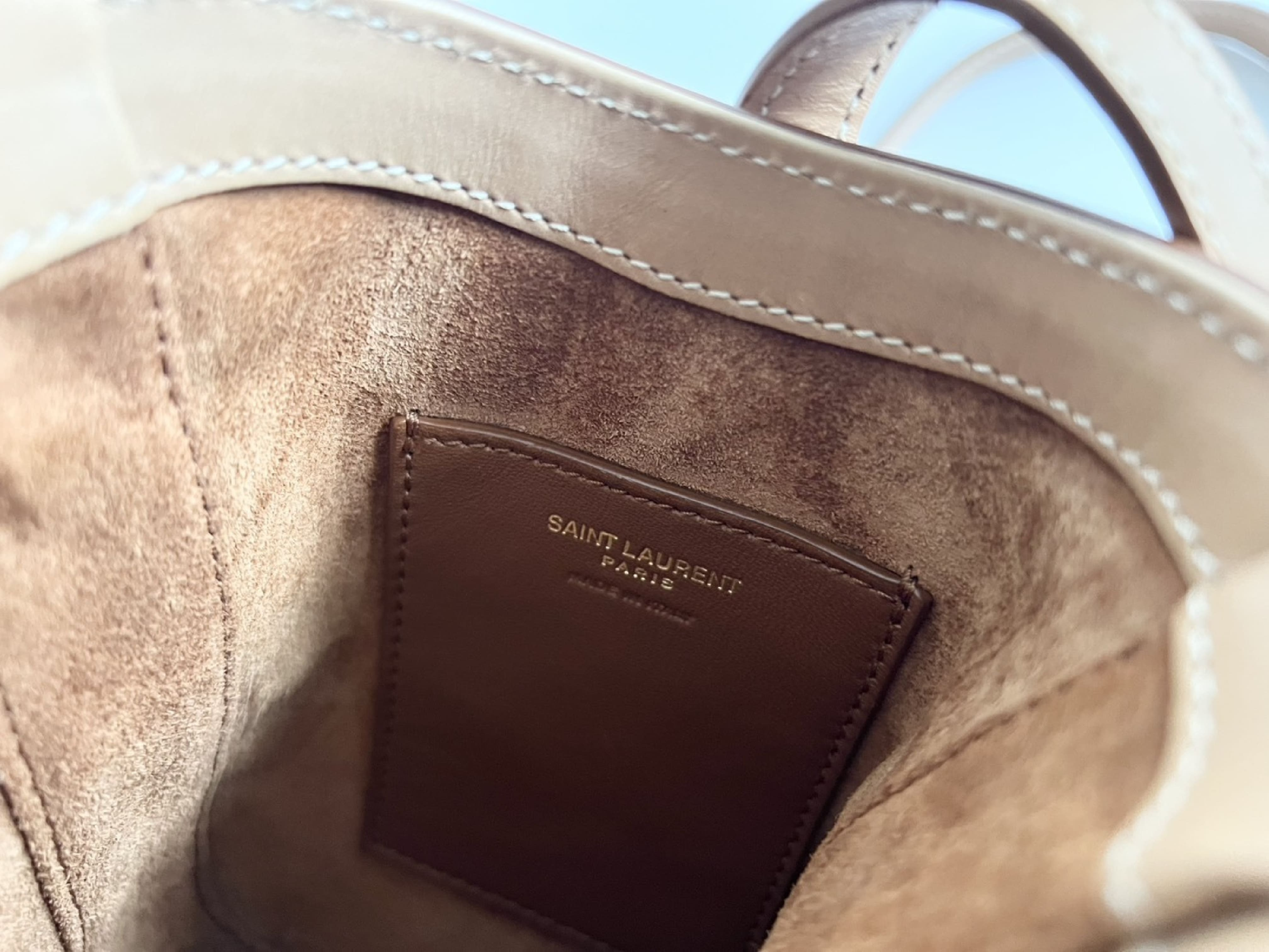SAINT LAURET PARIS YVES Saint Laurent Paris Vertical Smooth Calf Leather Shoulder Bag — view 6