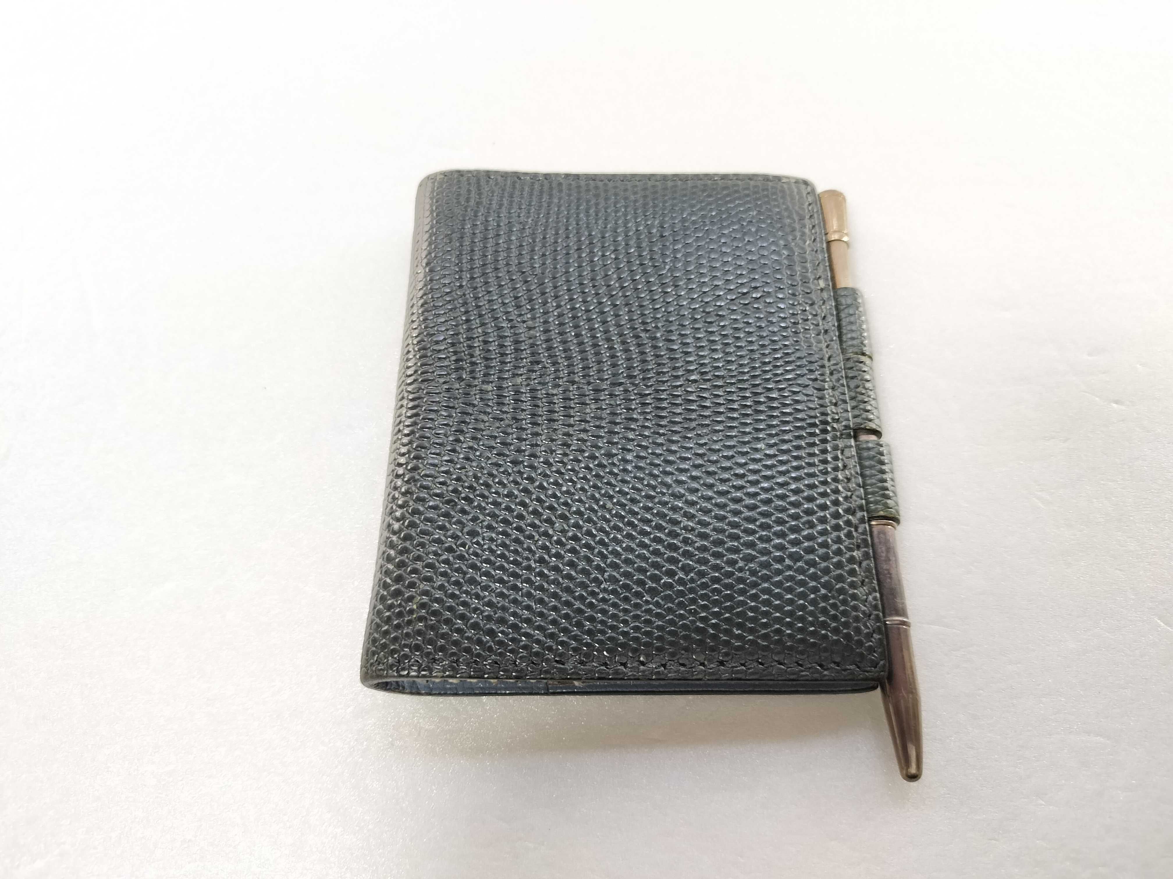 Agenda F stamp/V925 Agenda cap-type ballpoint pen and notebook cover