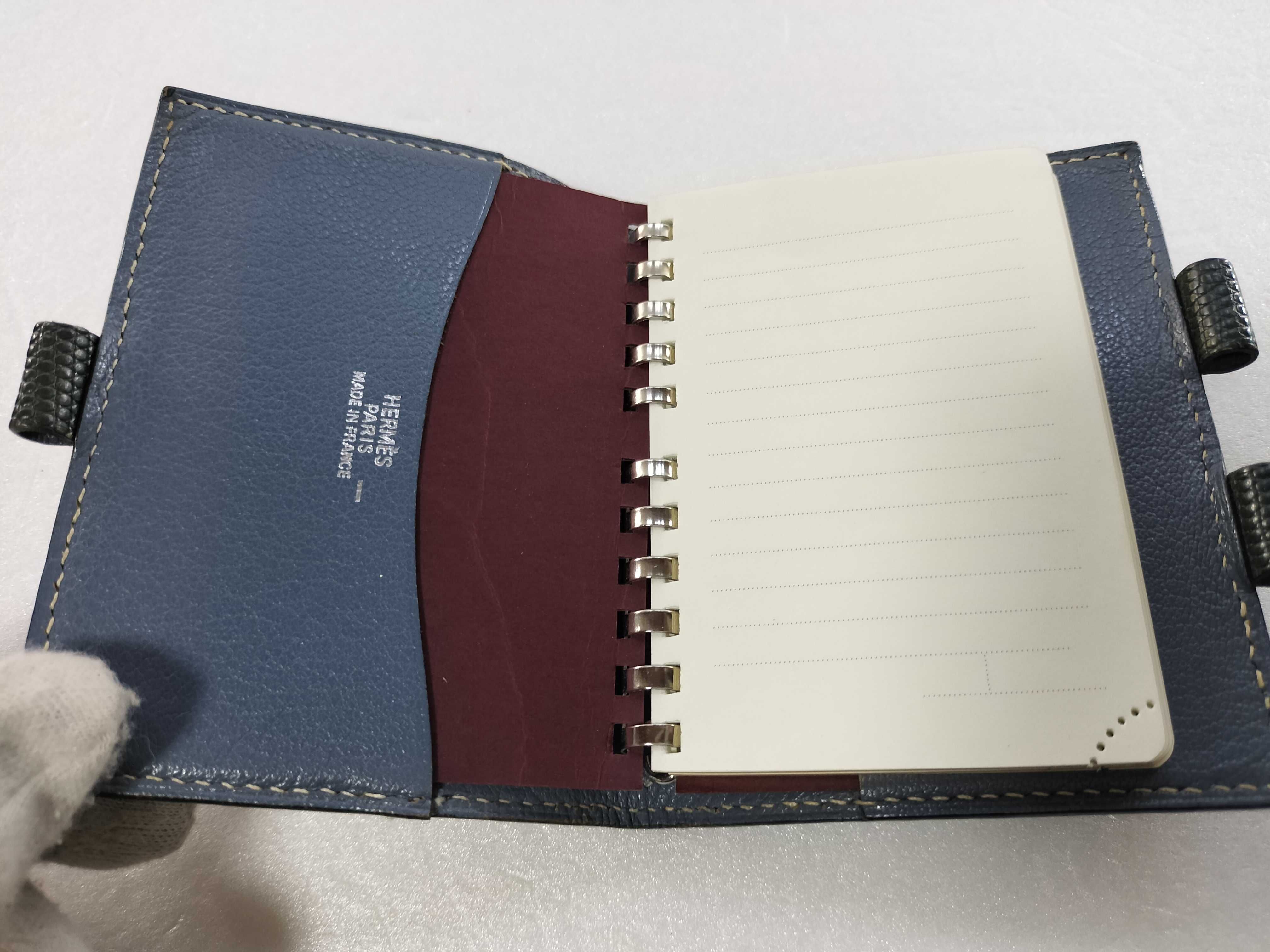 Agenda F stamp/V925 Agenda cap-type ballpoint pen and notebook cover — view 7