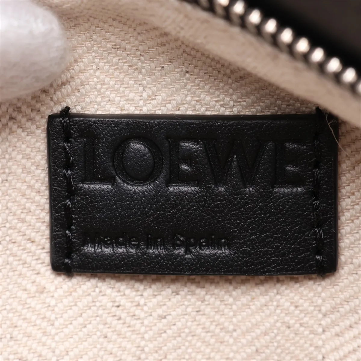 Puzzle Bag Small Leather 2-Way Handbag Black — view 11