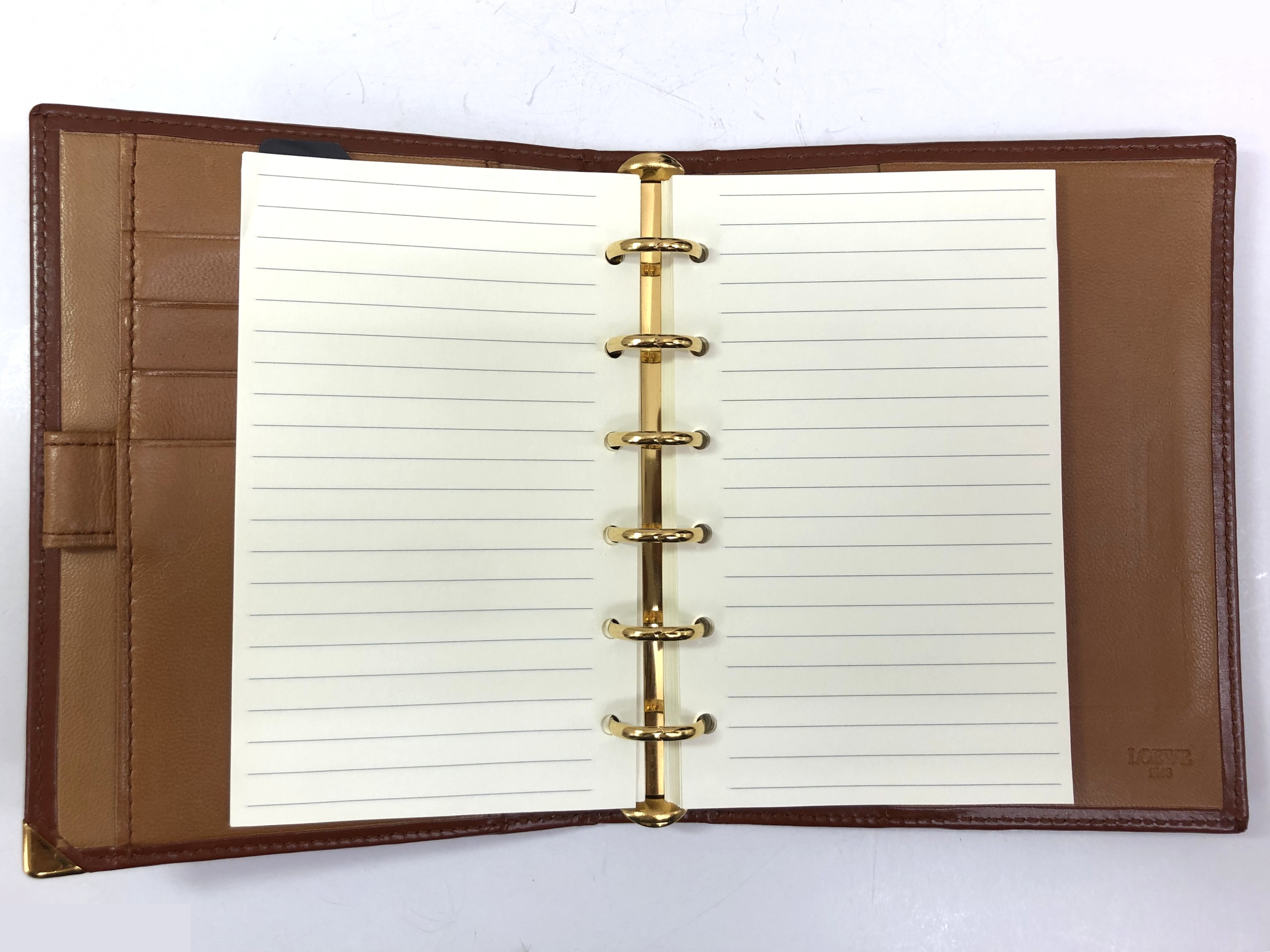 Anagram Leather Notebook Cover — view 3