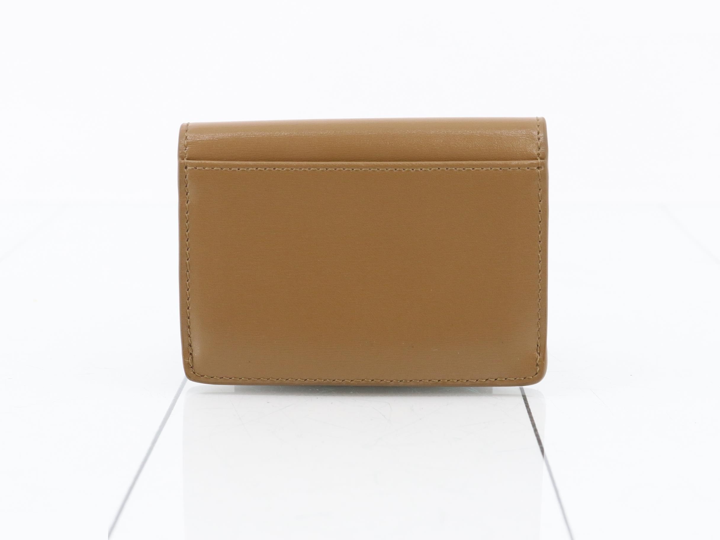 Triomphe Card Case, Brown — view 2