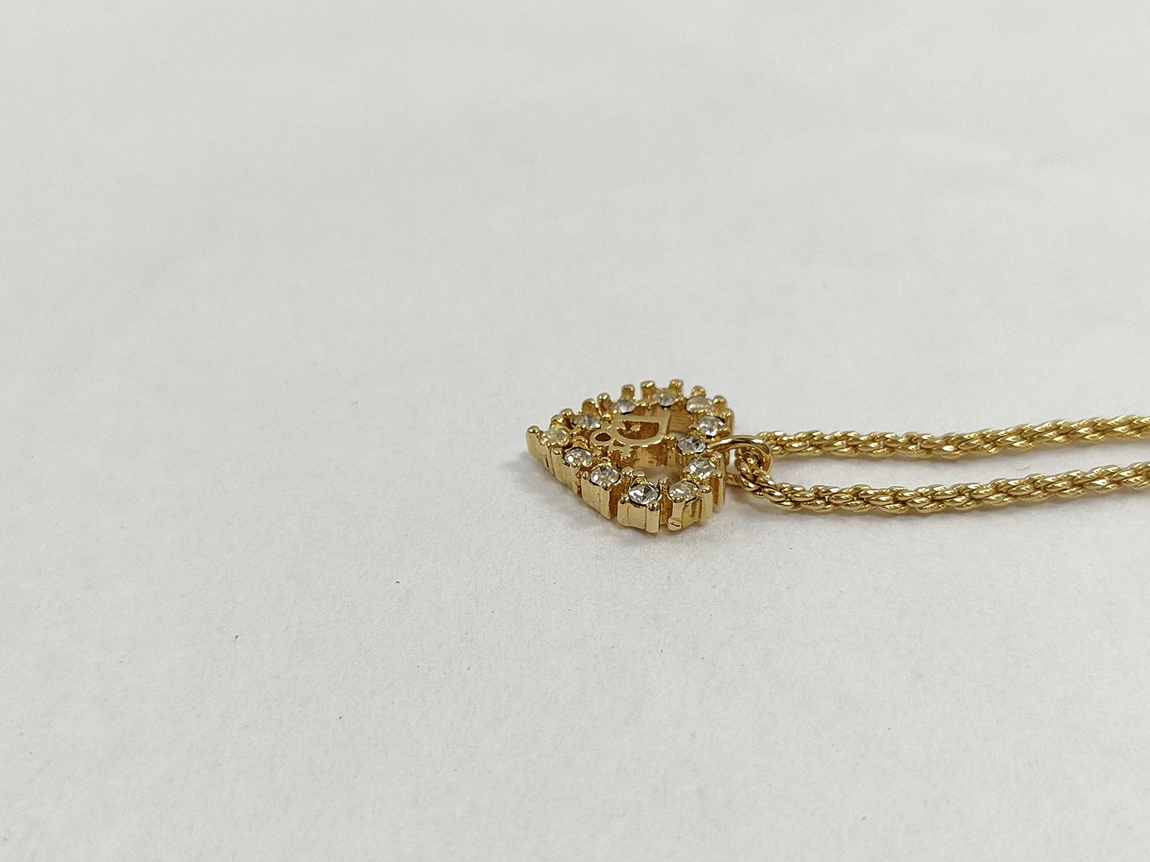 Gold Heart Necklace — view 3