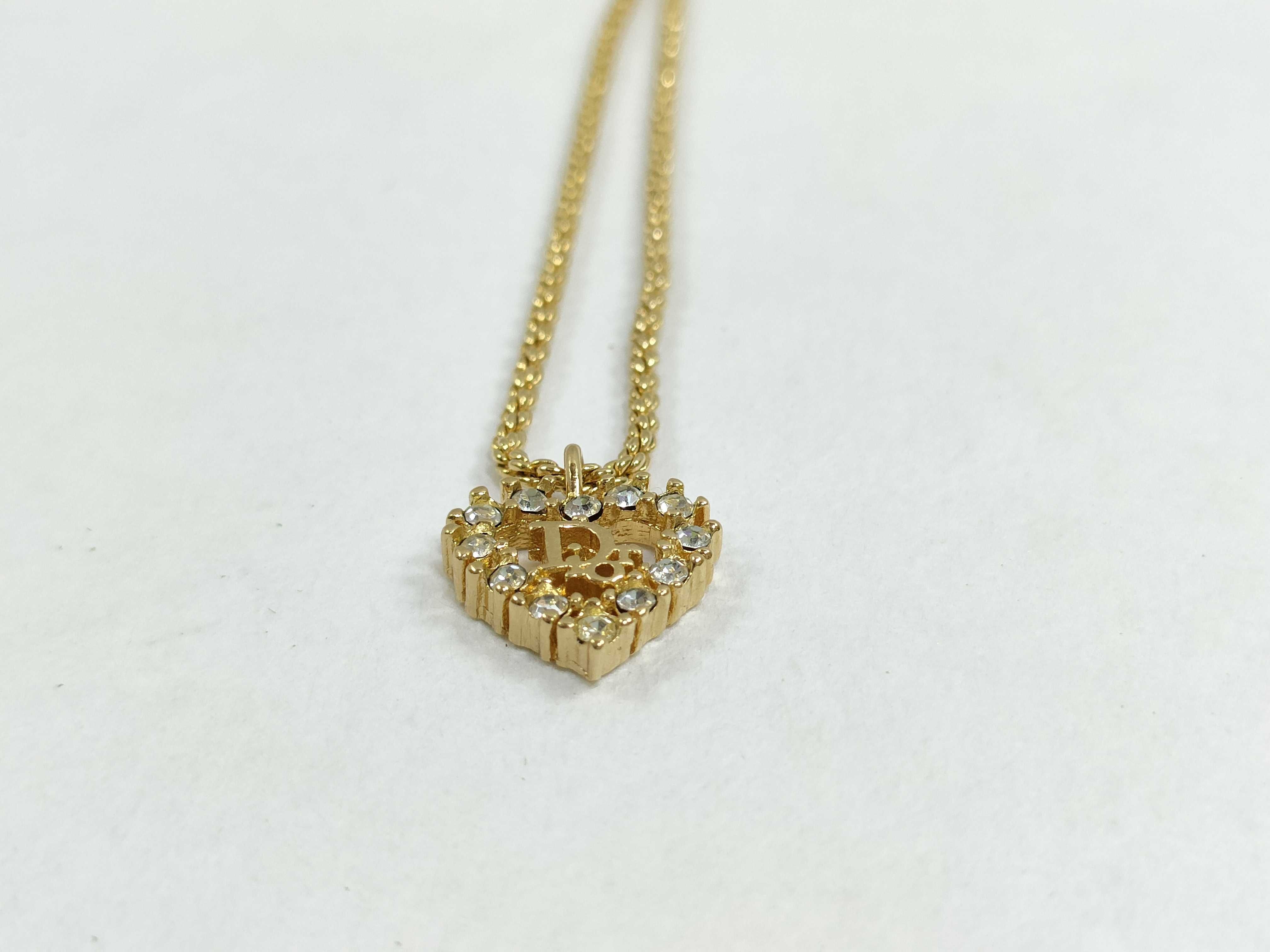 Gold Heart Necklace — view 5