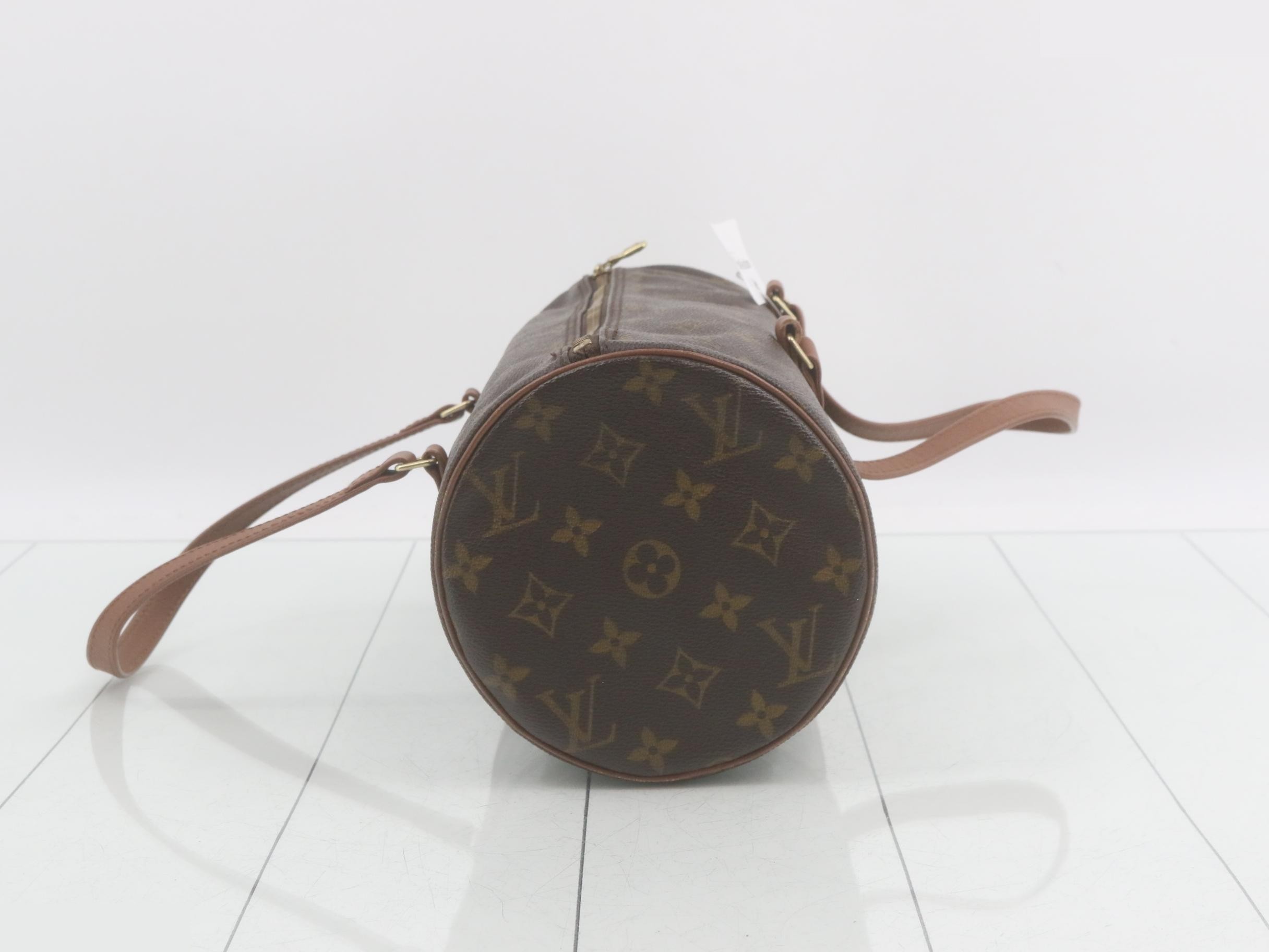 Monogram Papillon 30 handbag with pouch — view 3