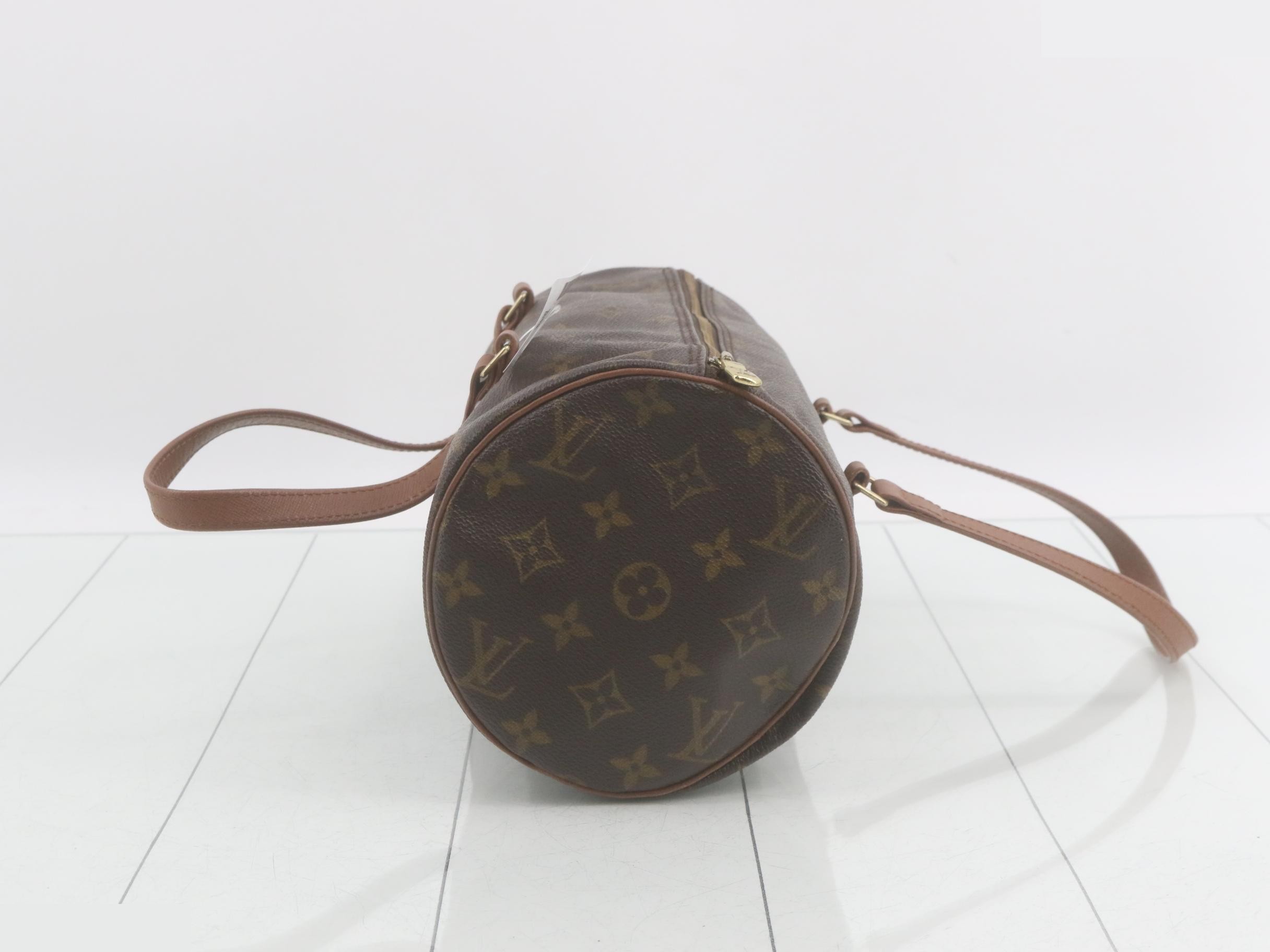 Monogram Papillon 30 handbag with pouch — view 4