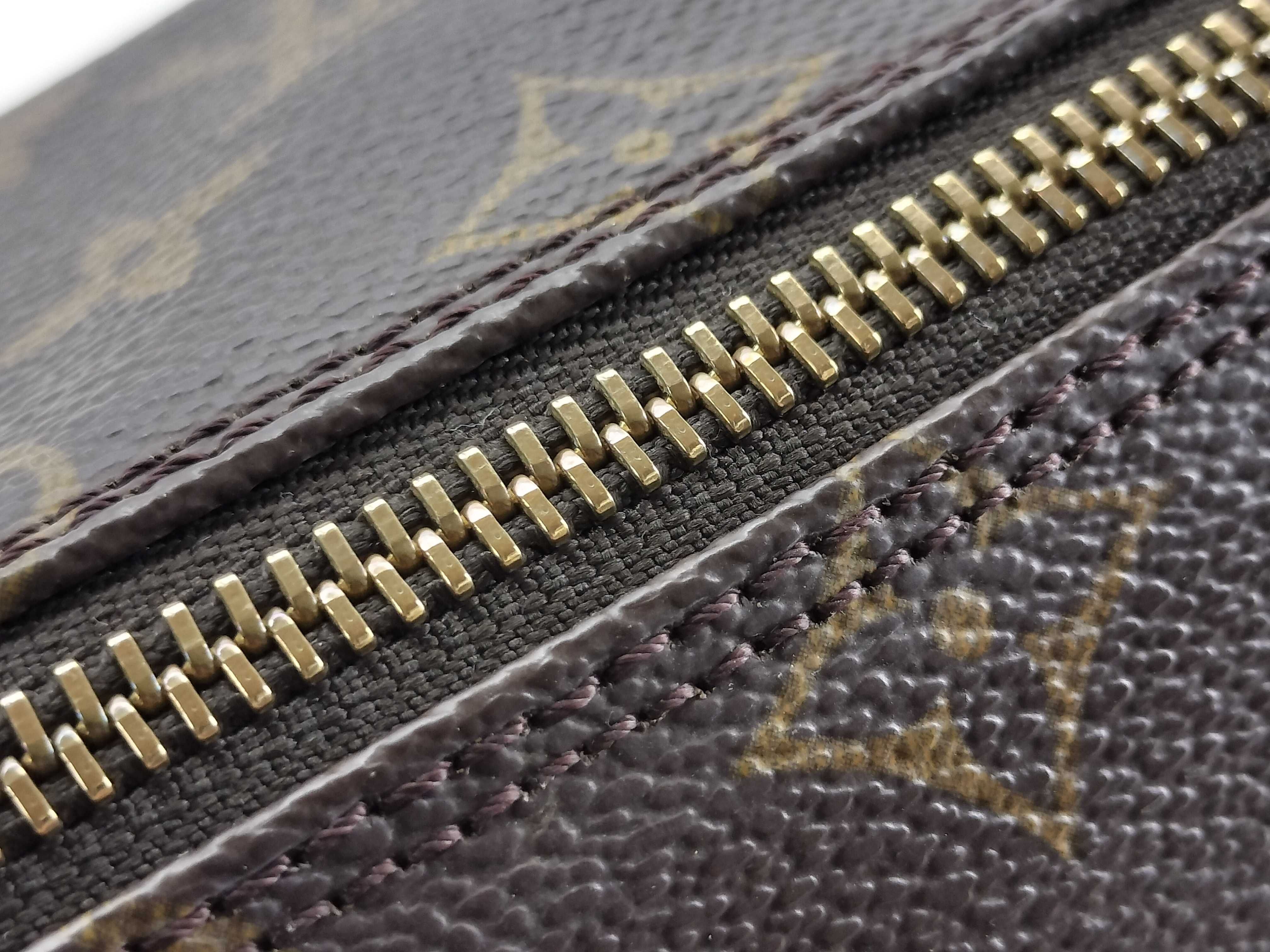 Monogram Papillon 26 (older model) handbag with dust bag — view 8