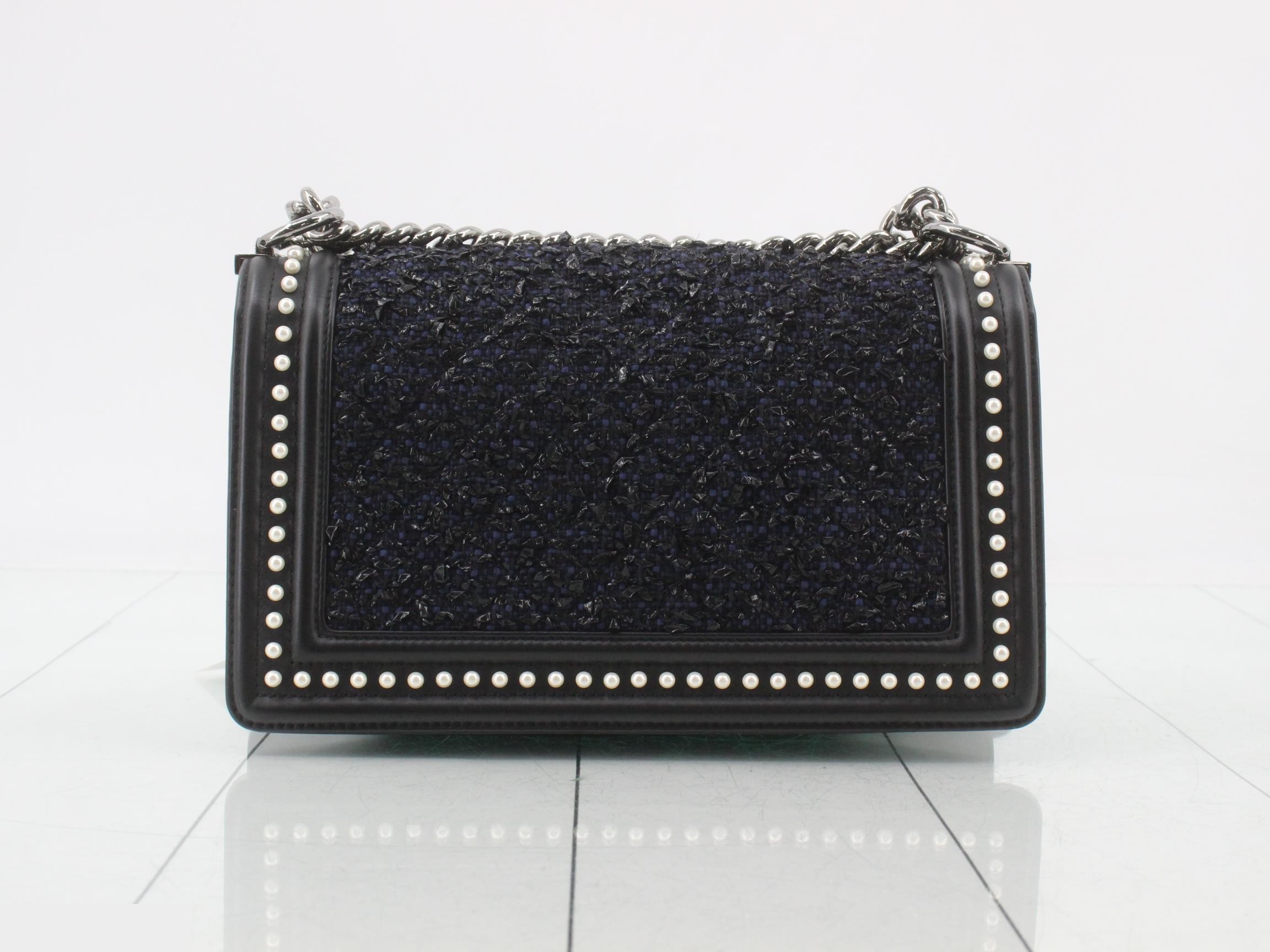 Boy Chanel Pearl/Tweed Black — view 2