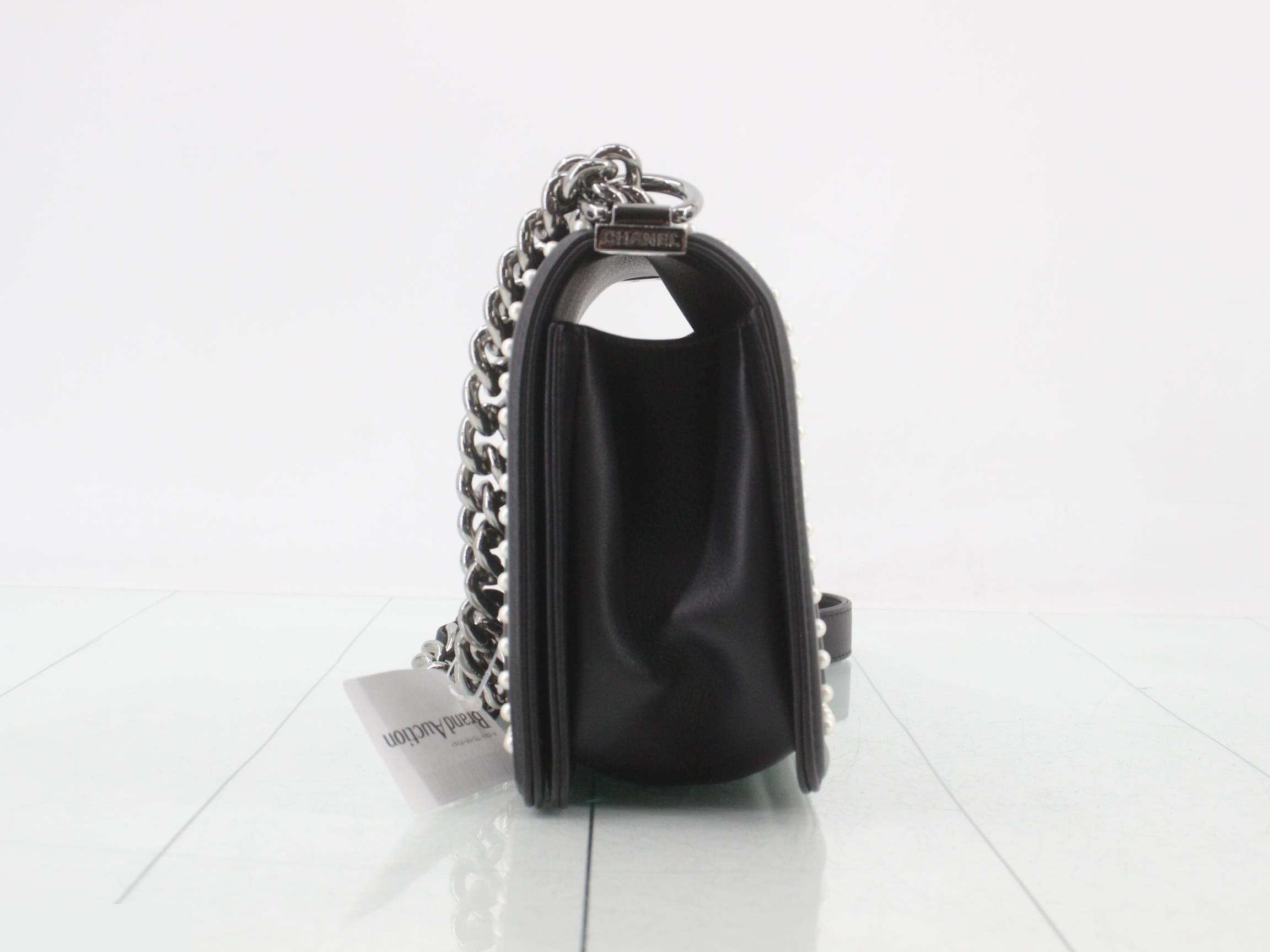 Boy Chanel Pearl/Tweed Black — view 3
