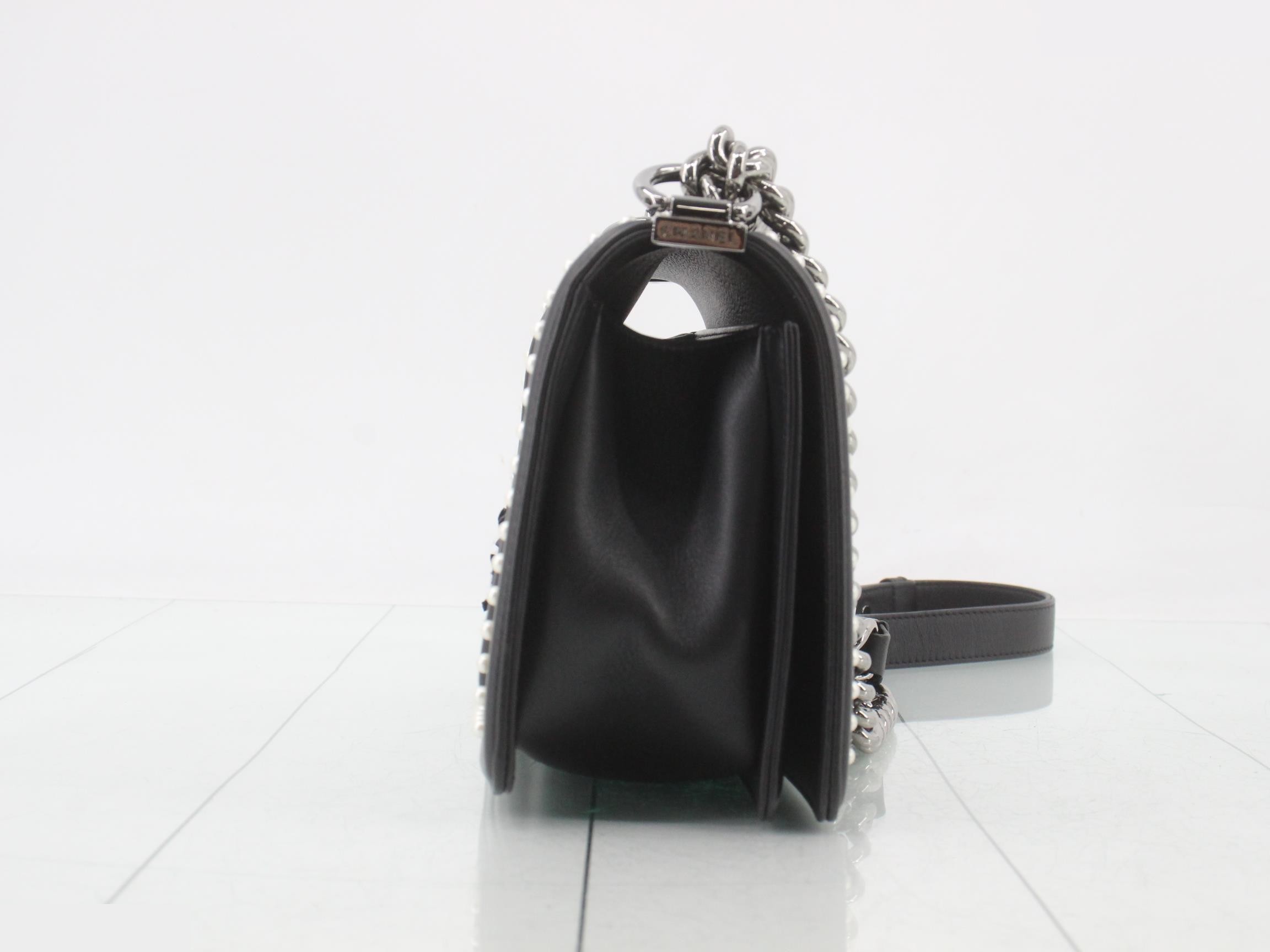 Boy Chanel Pearl/Tweed Black — view 4