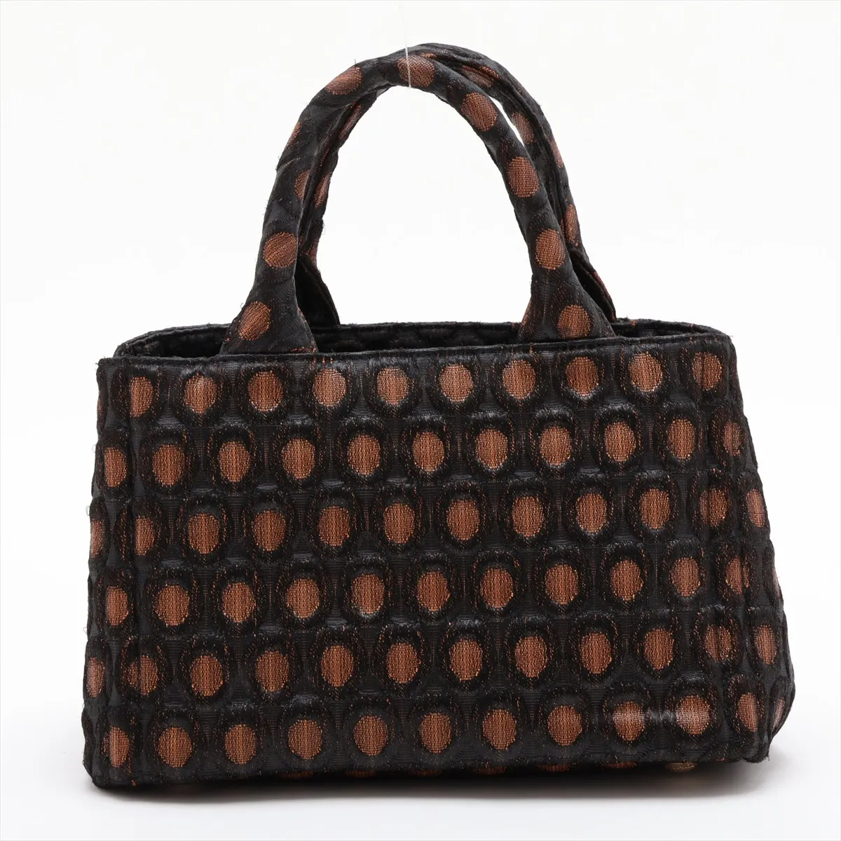 Canapa Canvas 2-Way Handbag, Brown — view 2