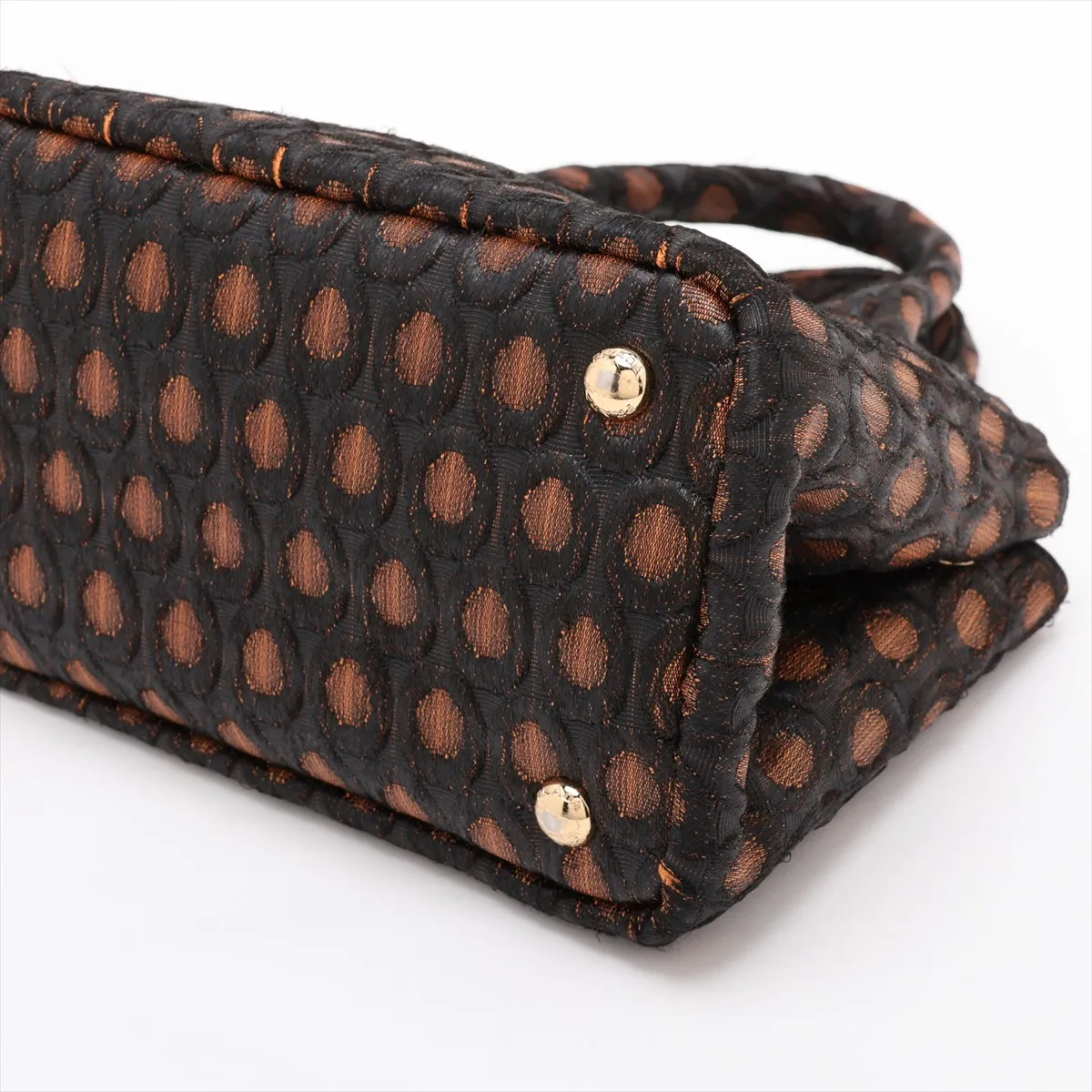 Canapa Canvas 2-Way Handbag, Brown — view 3