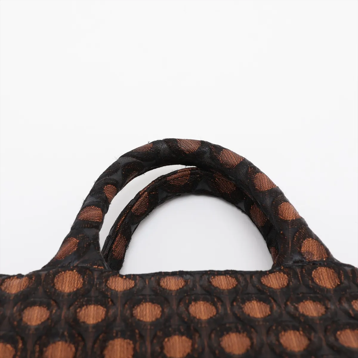 Canapa Canvas 2-Way Handbag, Brown — view 6