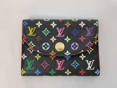 Monogram Multicolor Enveloppe Carte de Visite M66561 Card Case CA0088 Wallet