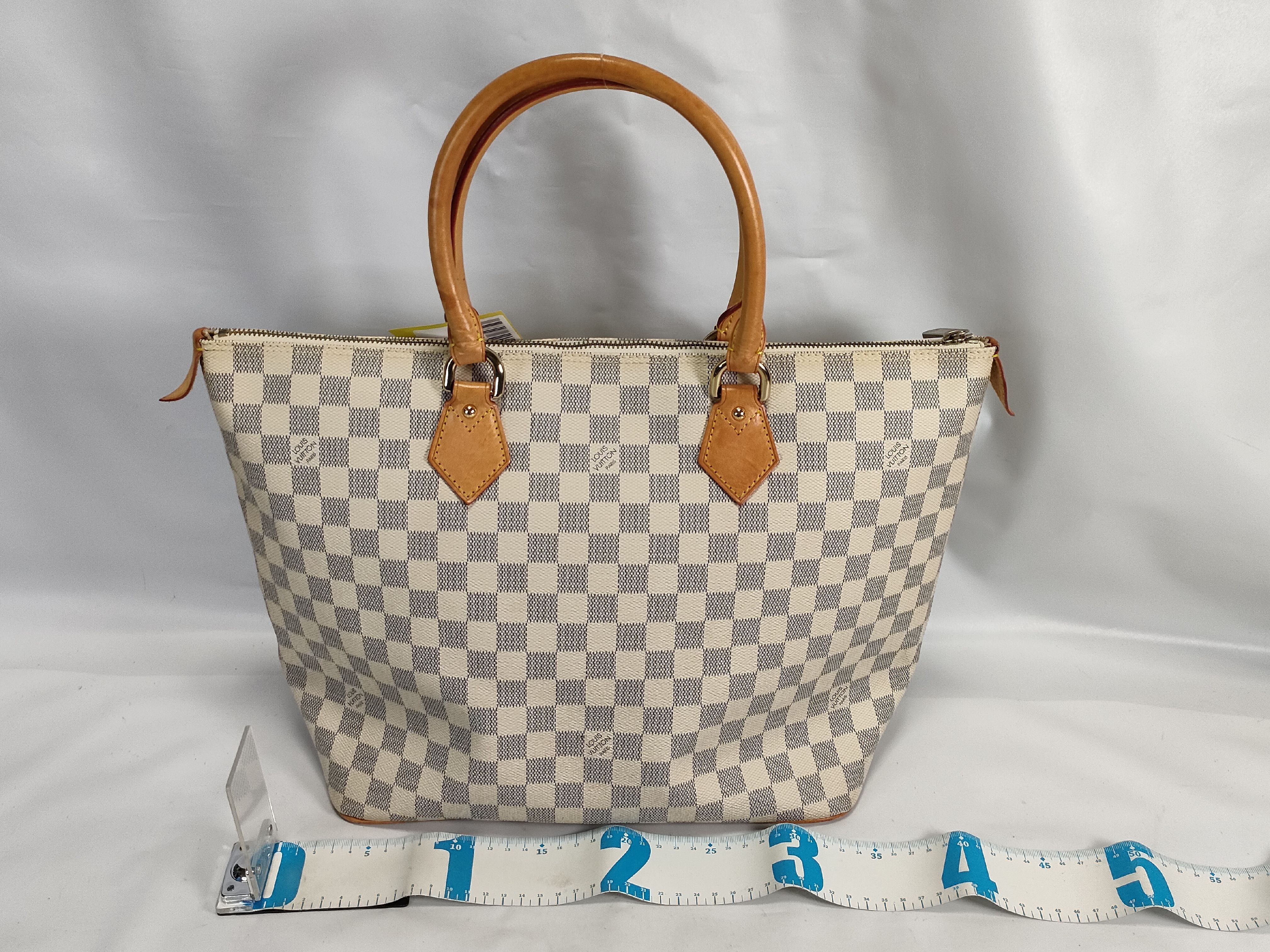 Damier Azur Saleya PM Tote Bag — view 2