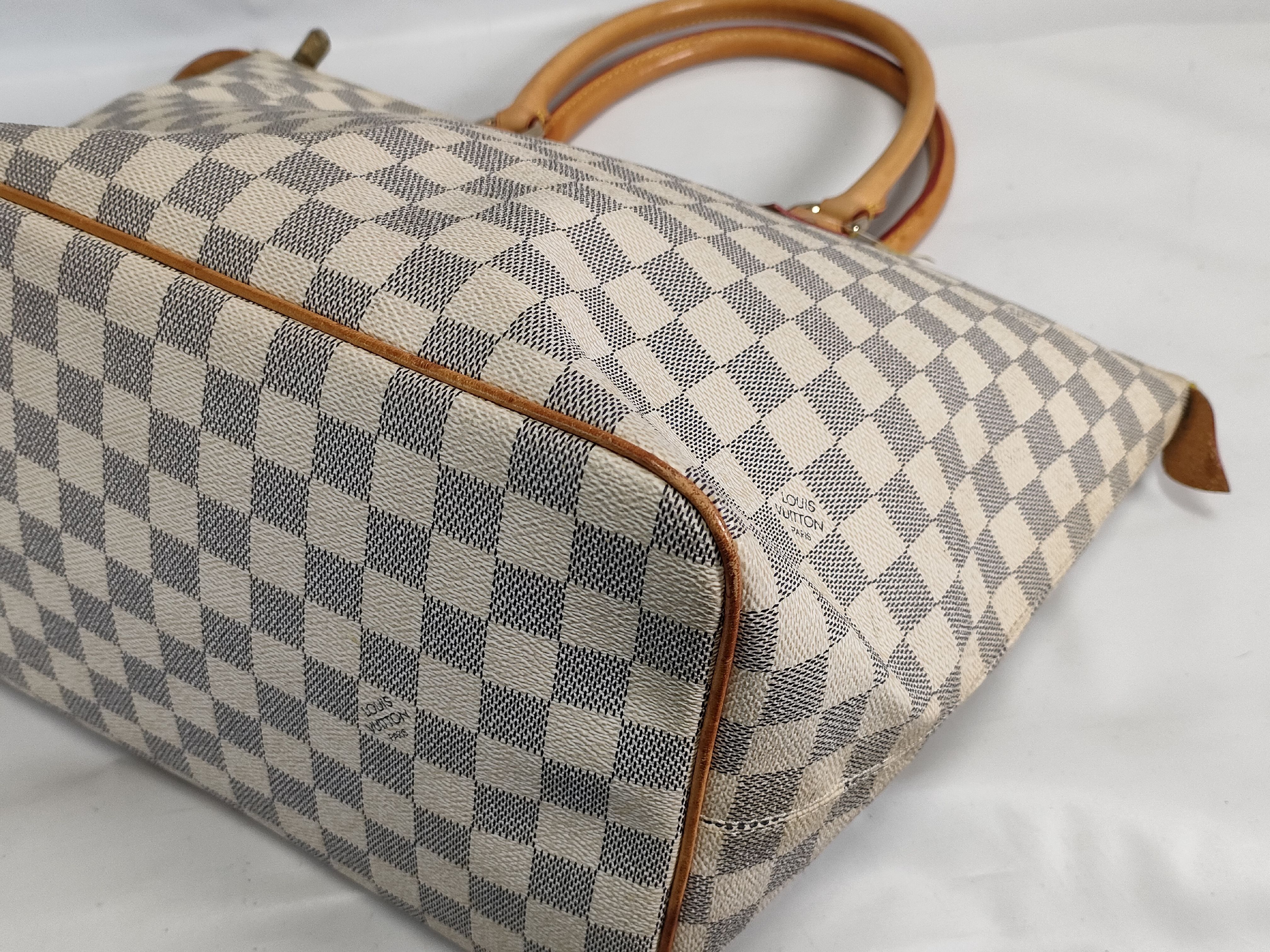 Damier Azur Saleya PM Tote Bag — view 6