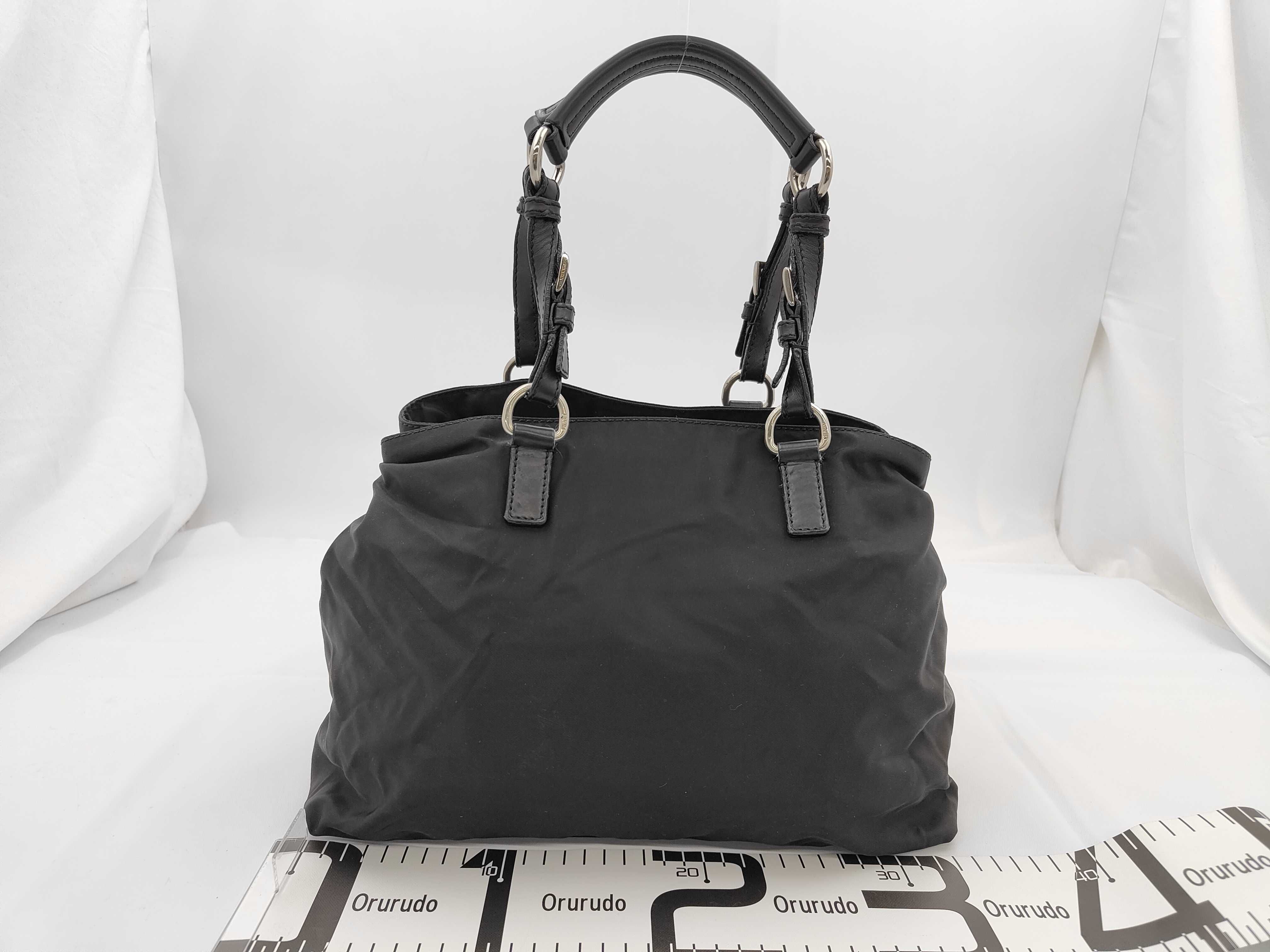 Nylon Handbag Black — view 2