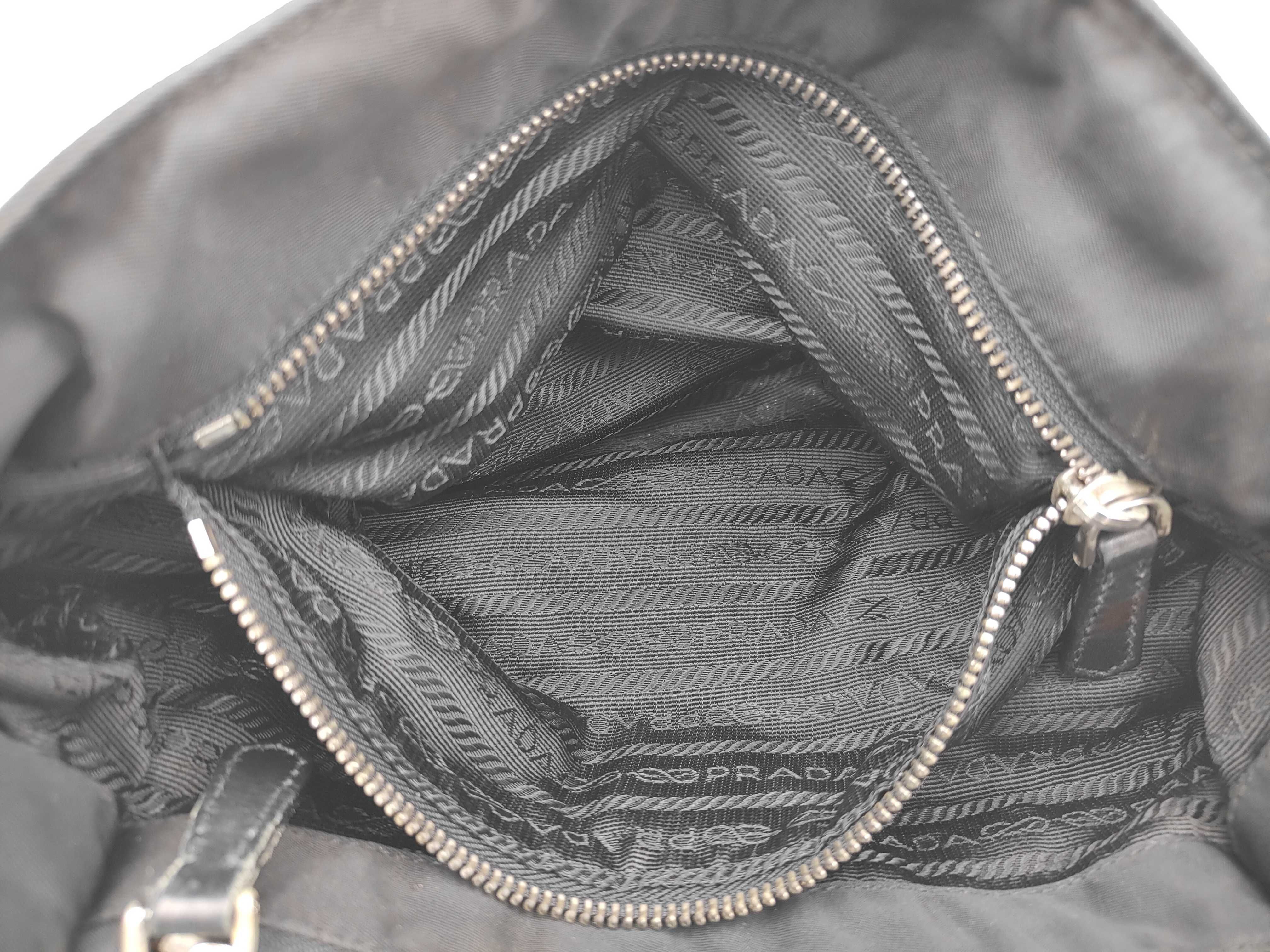 Nylon Handbag Black — view 9