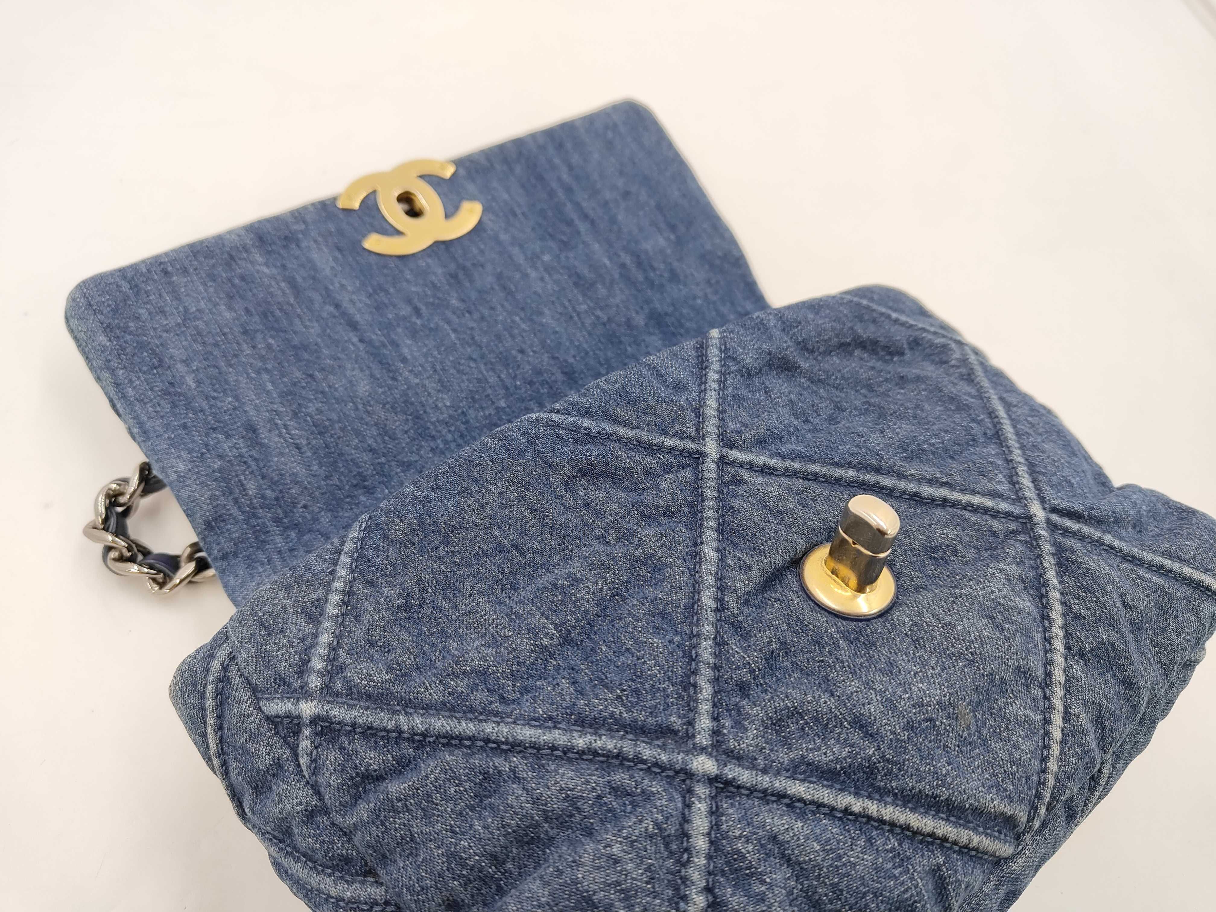 denim shoulder bag — view 8