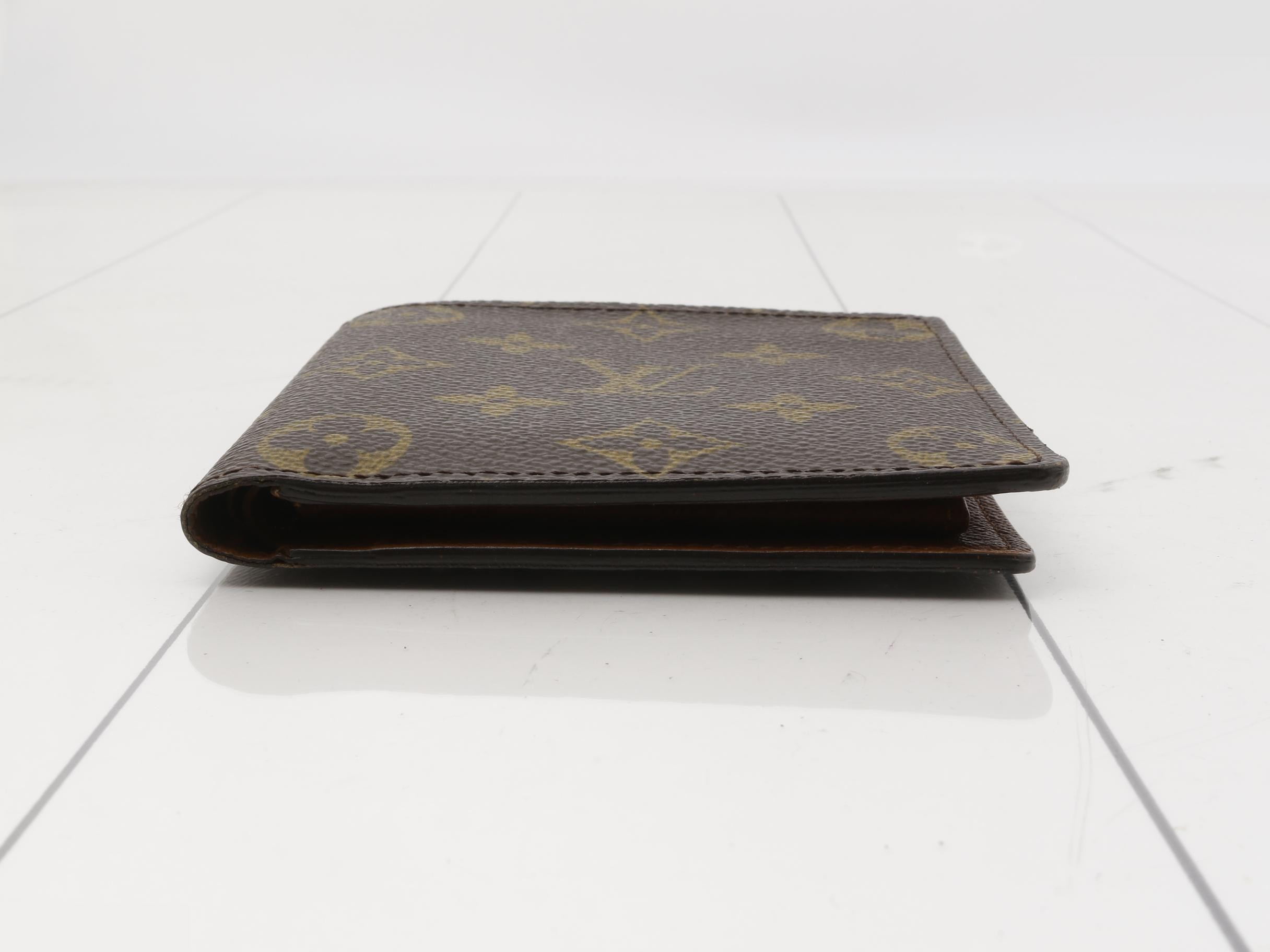 M61675 Portefeuille Marco Bi-fold Wallet, Monogram, Brown — view 3
