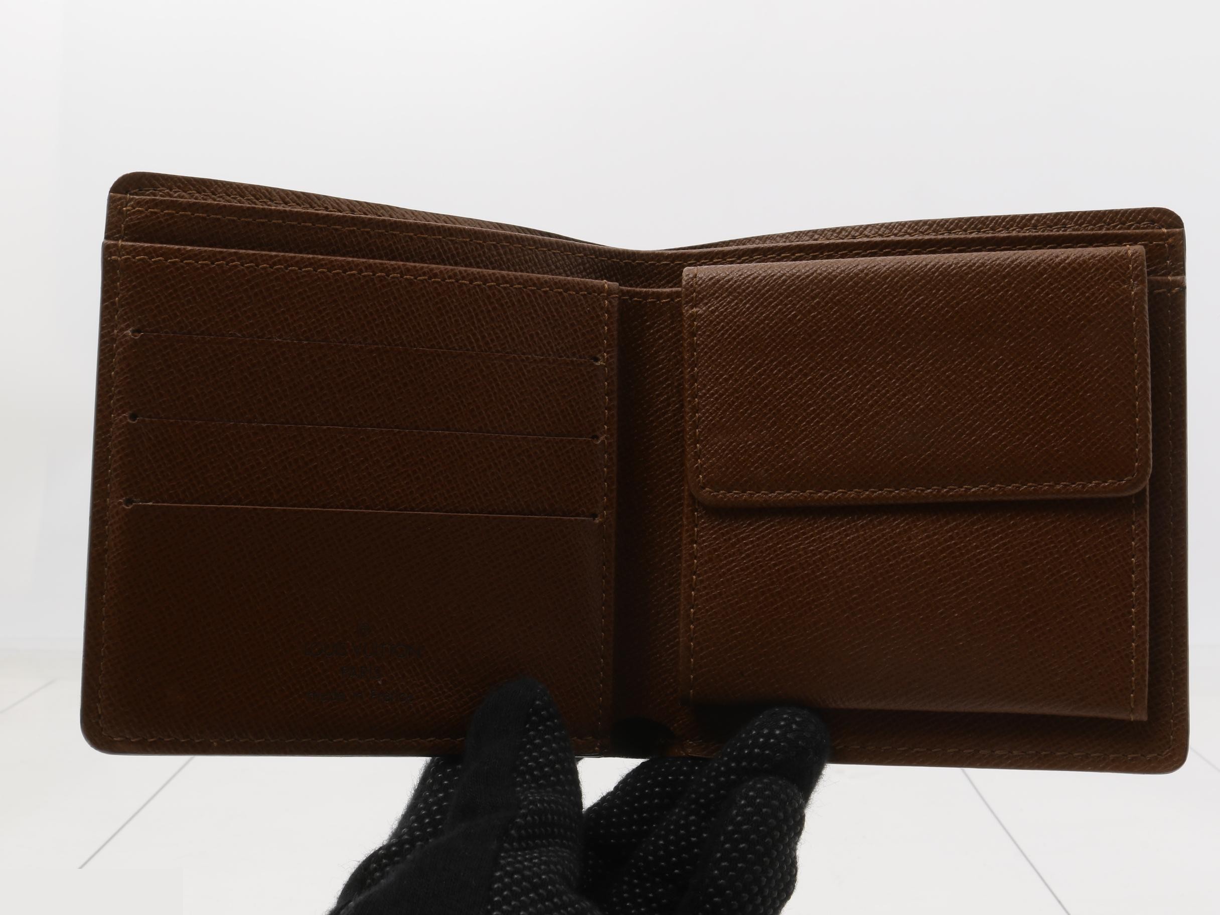 M61675 Portefeuille Marco Bi-fold Wallet, Monogram, Brown — view 4