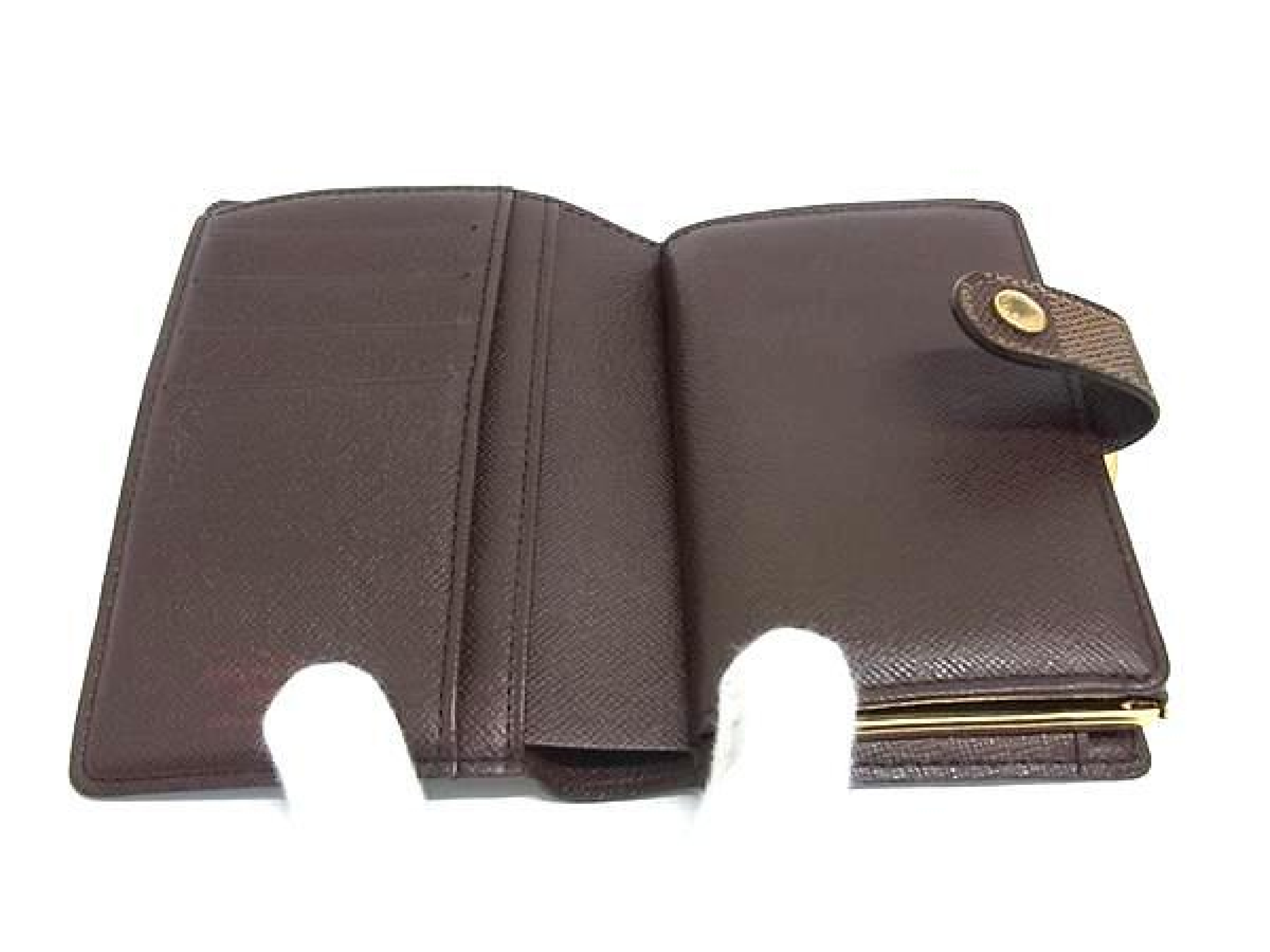 N61663 Damier Portefeuille Viennois Bi-fold Wallet (Brown) — view 3