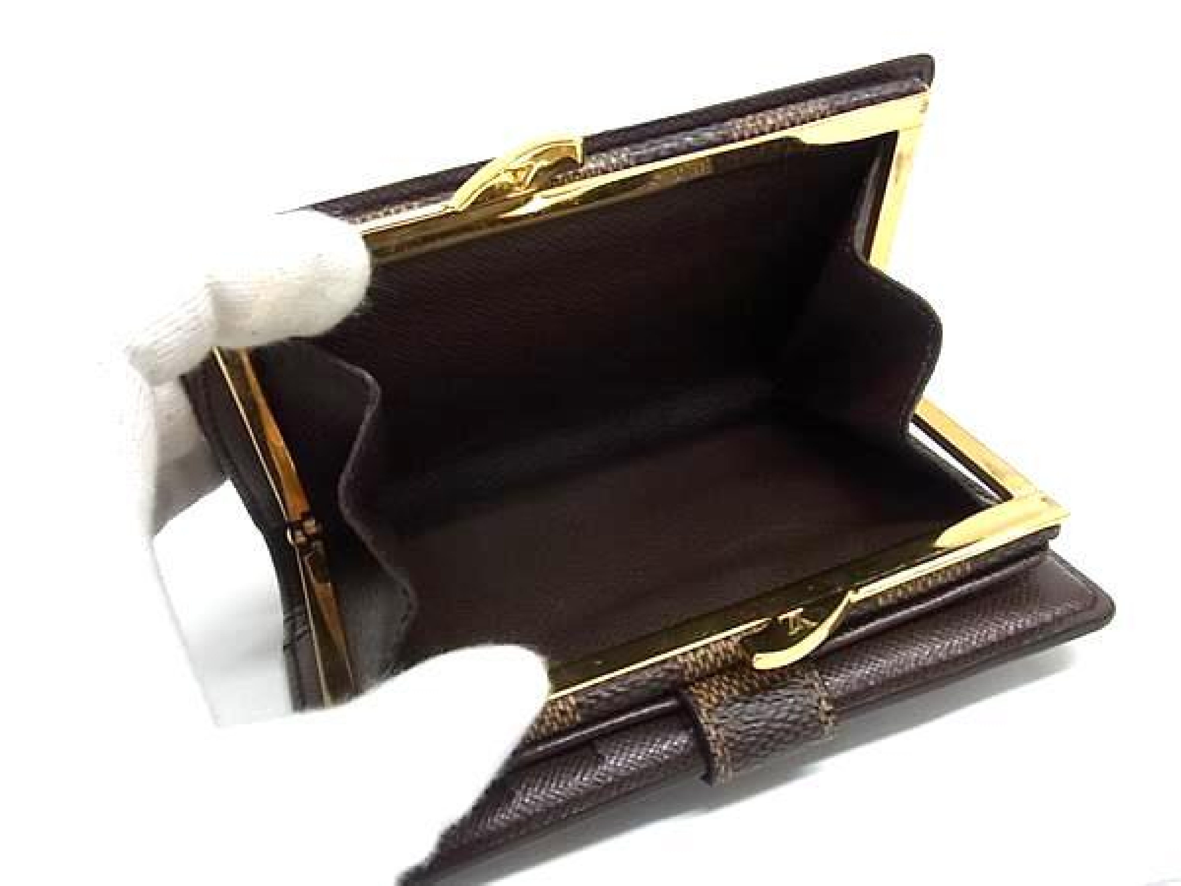 N61663 Damier Portefeuille Viennois Bi-fold Wallet (Brown) — view 5